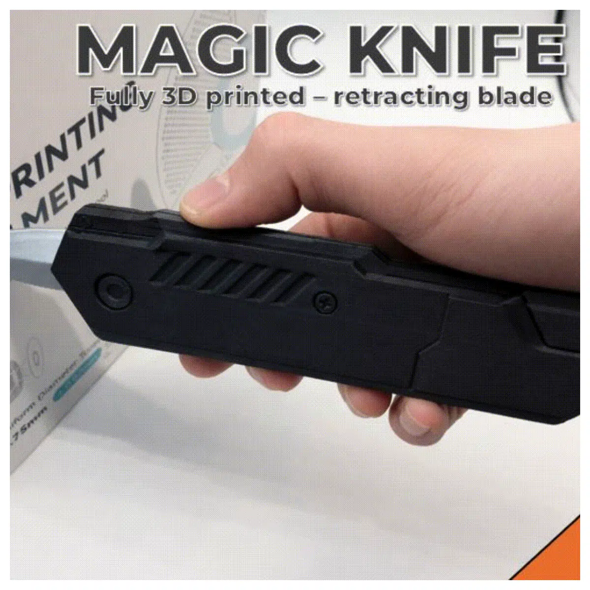 Retractable 3D Printed Prank Toy Surprise Tool Hidden Gift Funny Gag Gift