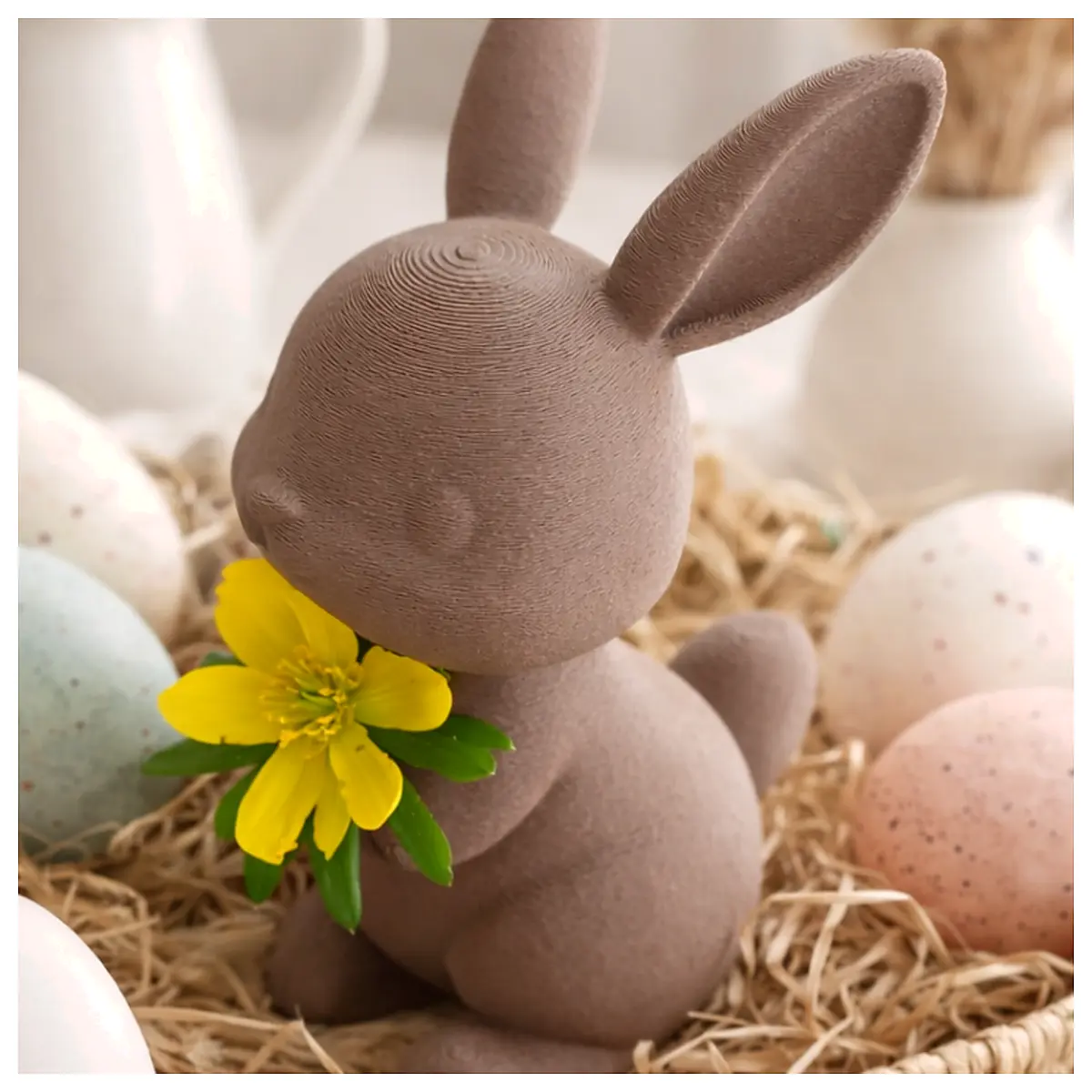 Easter Bunny Toy Rabbit Easter Decoration Bunny Eggs Easter Eggs Rabbit Plush