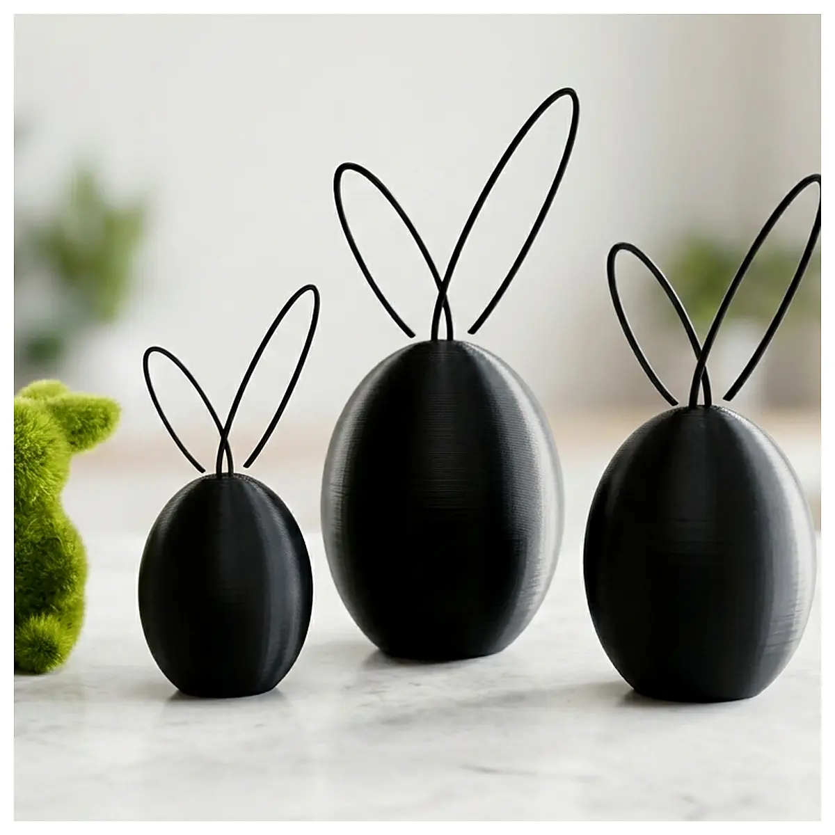 Minimalist Resurrection Bunny Eggs No Support Mini Decorations Easter Festival Gifts Creative Small Gifts Decorative Items