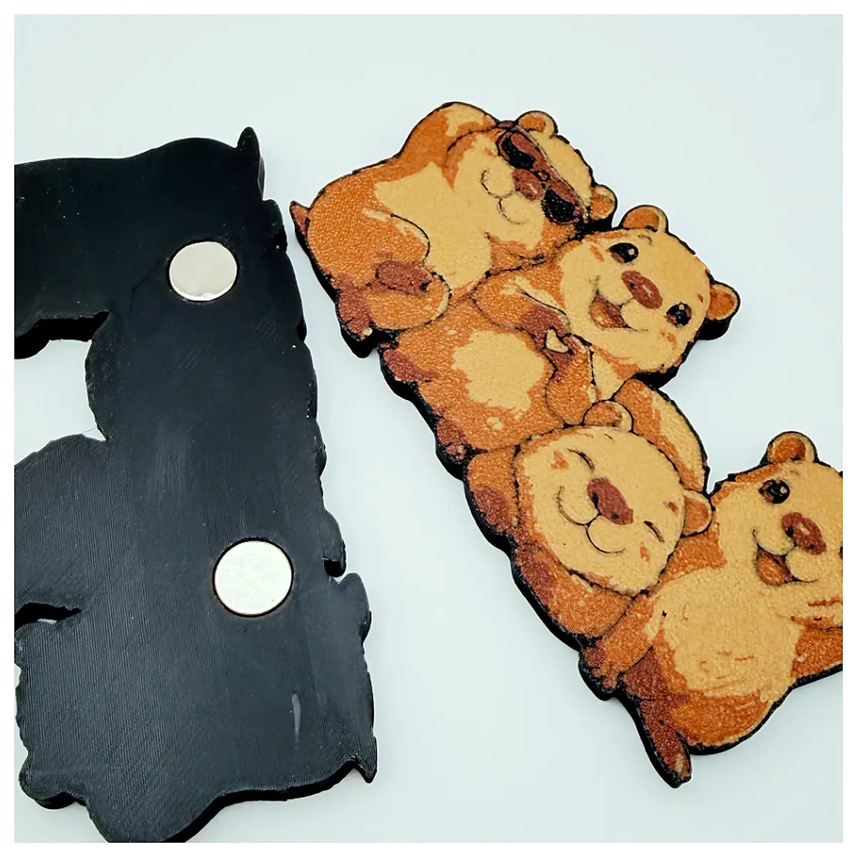 Magnetic Otter Photo Frame Magnetic Animal Frame Magnetic Kids Toys Magnetic Decoration Magnetic Otter Magnetic Accessories