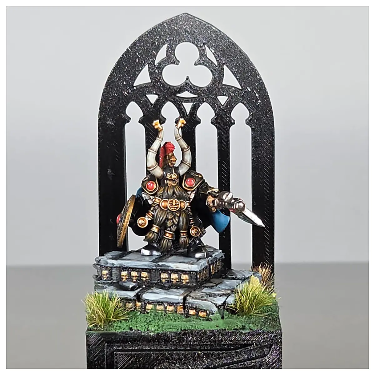 Miniature Model Display Case Build Model Display Stand Exhibition Rack Desktop Display Scene Setup Model Showcase