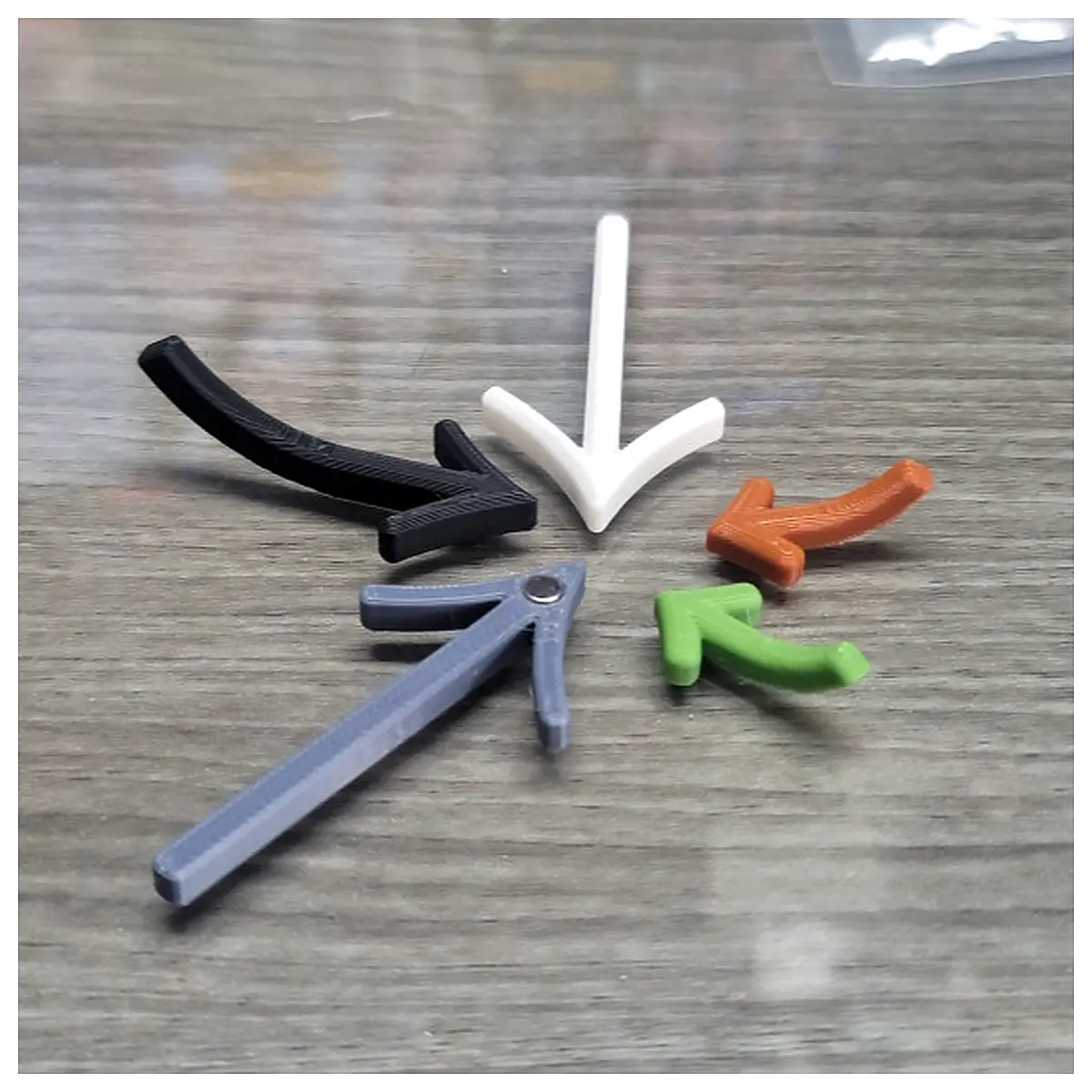 Refrigerator Magnetic Arrow Indicator Refrigerator Parts Fridge Repair Arrow Direction Fridge Accessories Safety