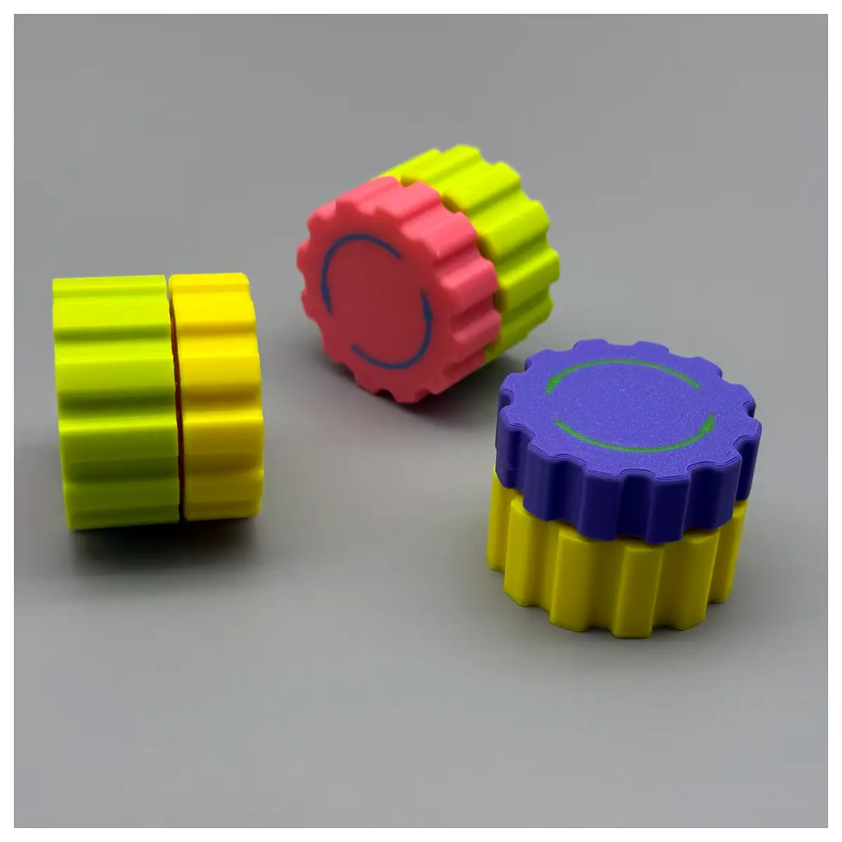 Rotary Gear Toy Click EDC Gear Toys Child Educational Toys Gear Games Learning Toys