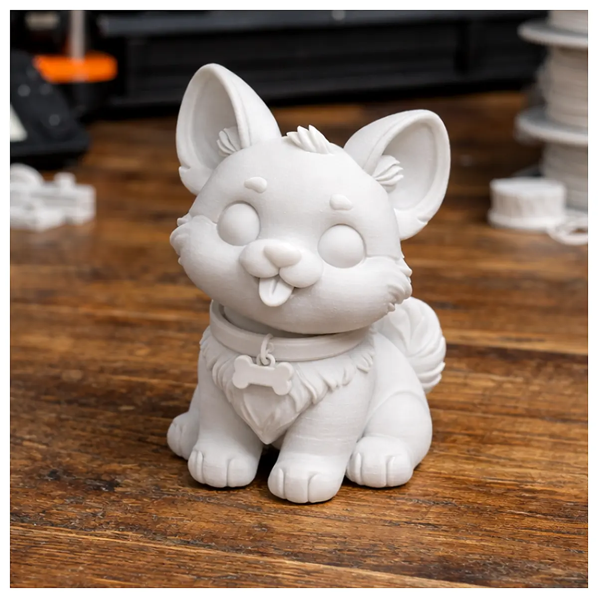 Realistic Corgi Dog Model 3D Printed Cute Pet Toy Dog Figure Pet Accessories Toy Parts