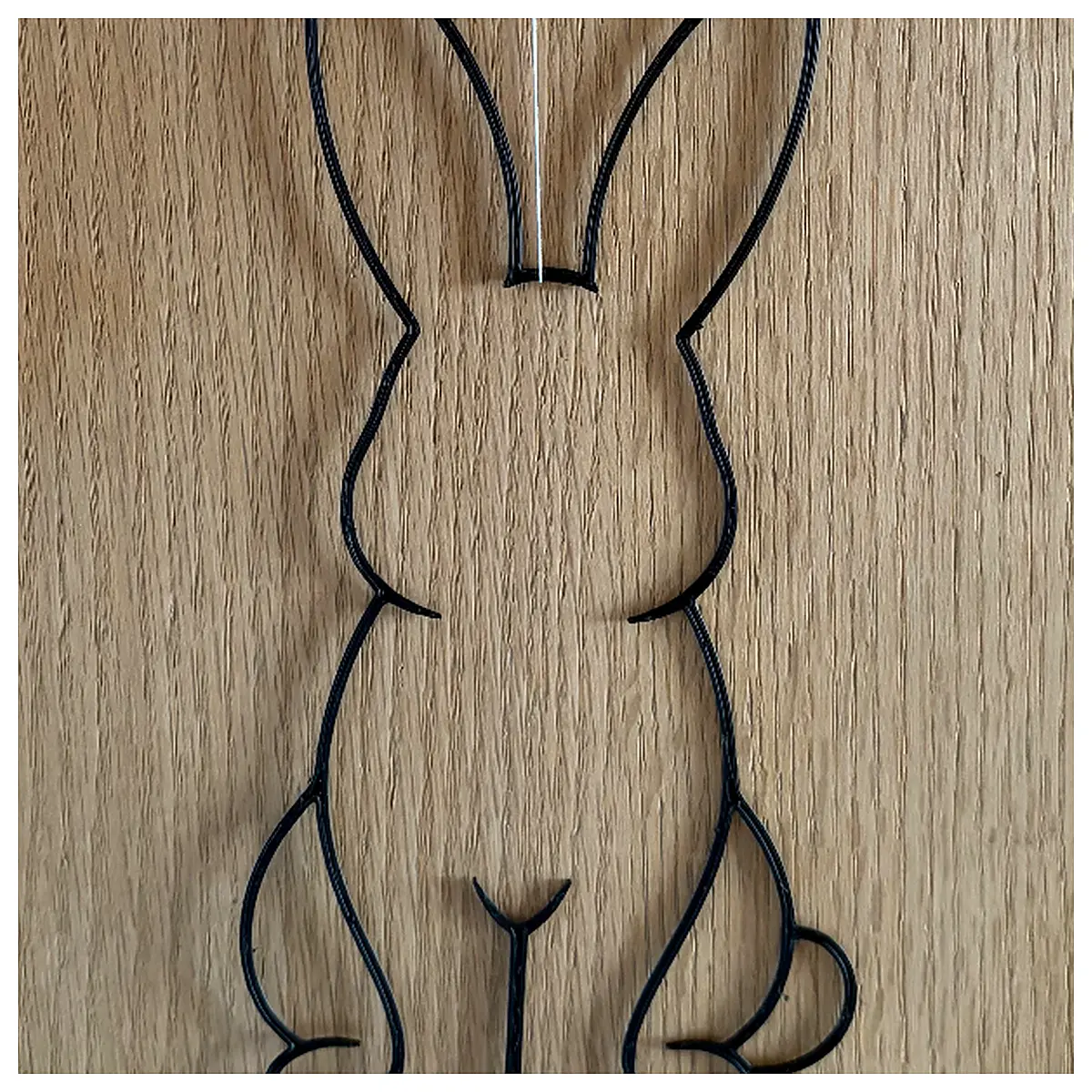 Minimalist Easter Bunny Window Decor Line Art Ornament Home Decor Curtain Hanging Universal Parts Repair
