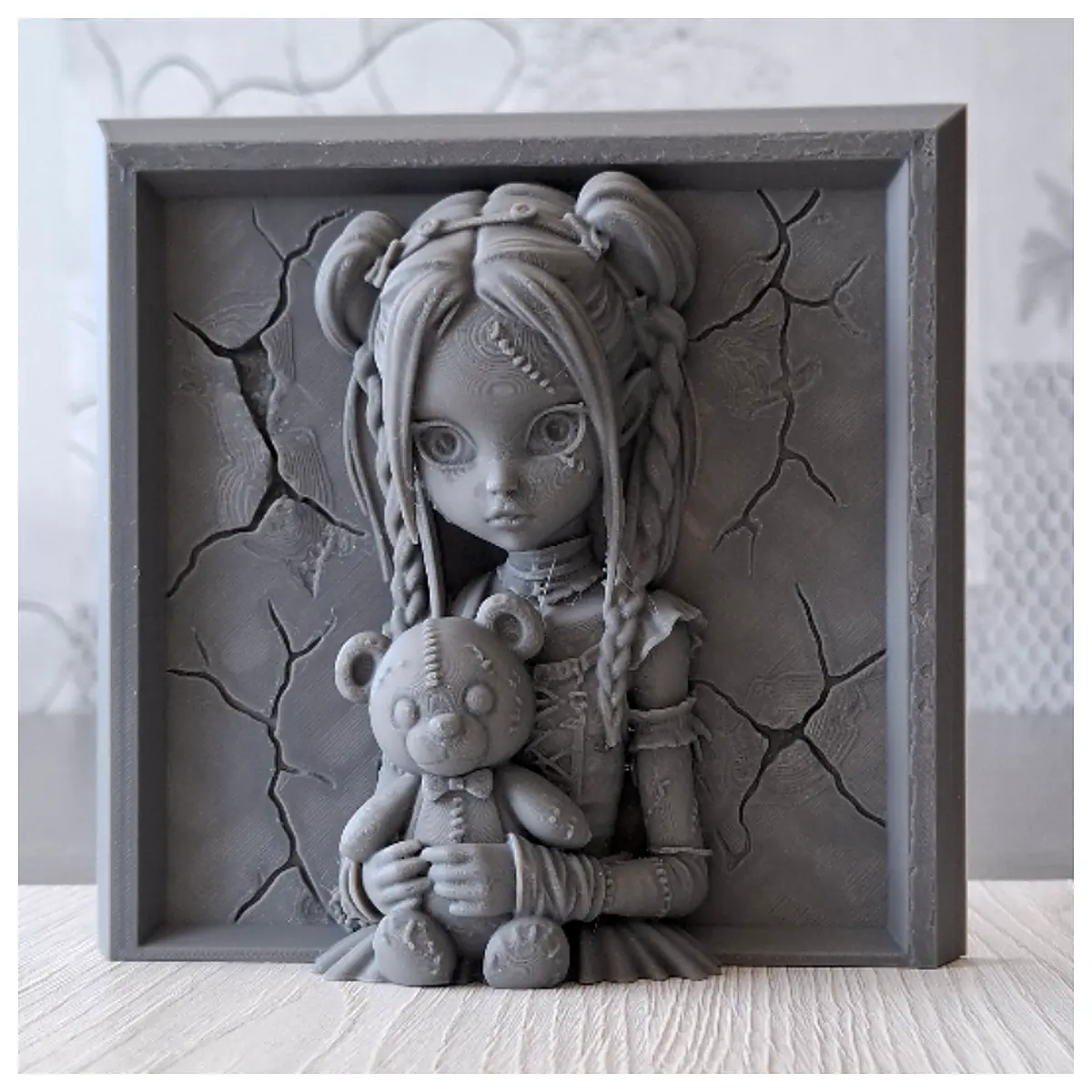 Relief Sculpted Stuffed Teddy Bear Dolls Wholesale Doll Parts Repair Replacement Parts Universal Accessories