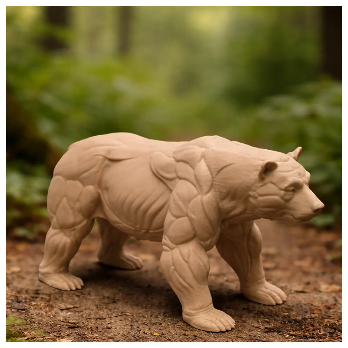 Gray Bear Muscle Anatomy Paint Pens Drawing Pens Anatomy Model ing Pens Realistic Anatomy Models