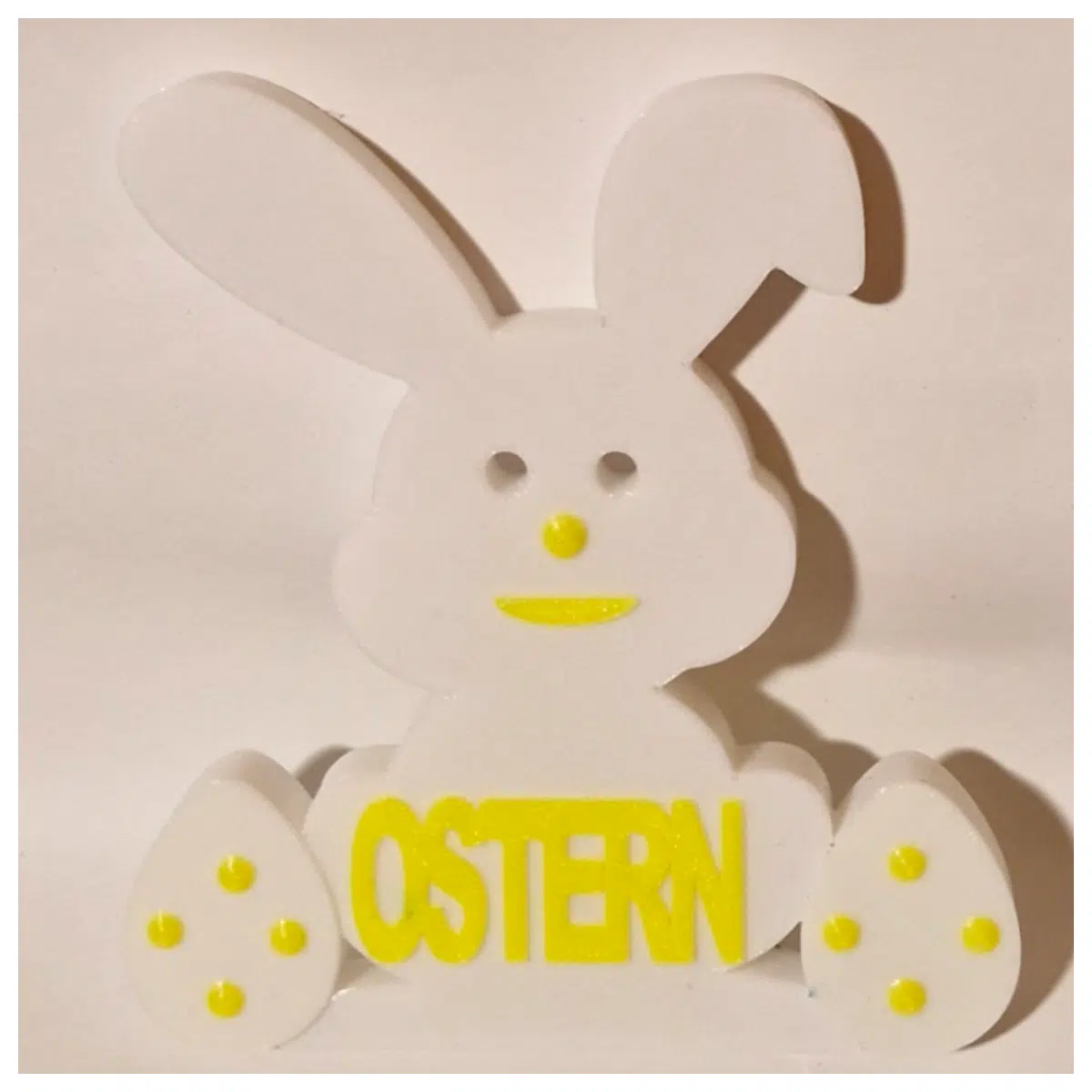 Easter Bunny Figurine Holiday Decoration Cute Cartoon Character Easter Gift Kids Toy Creative Home Decor