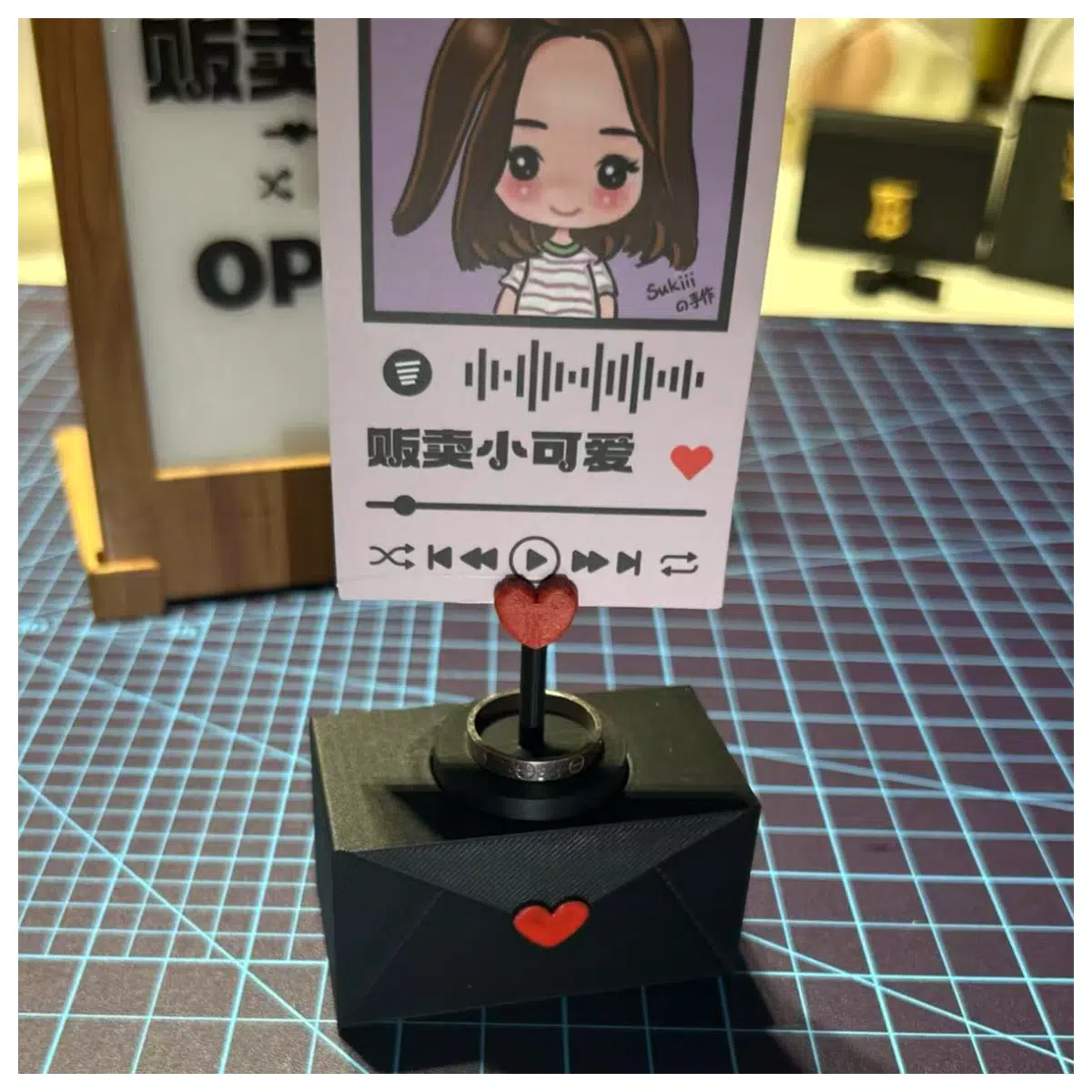 Photo Stand Display Rack Desktop Photo Frame Holder Camera Support Creative Gift Photography Accessory Decoration