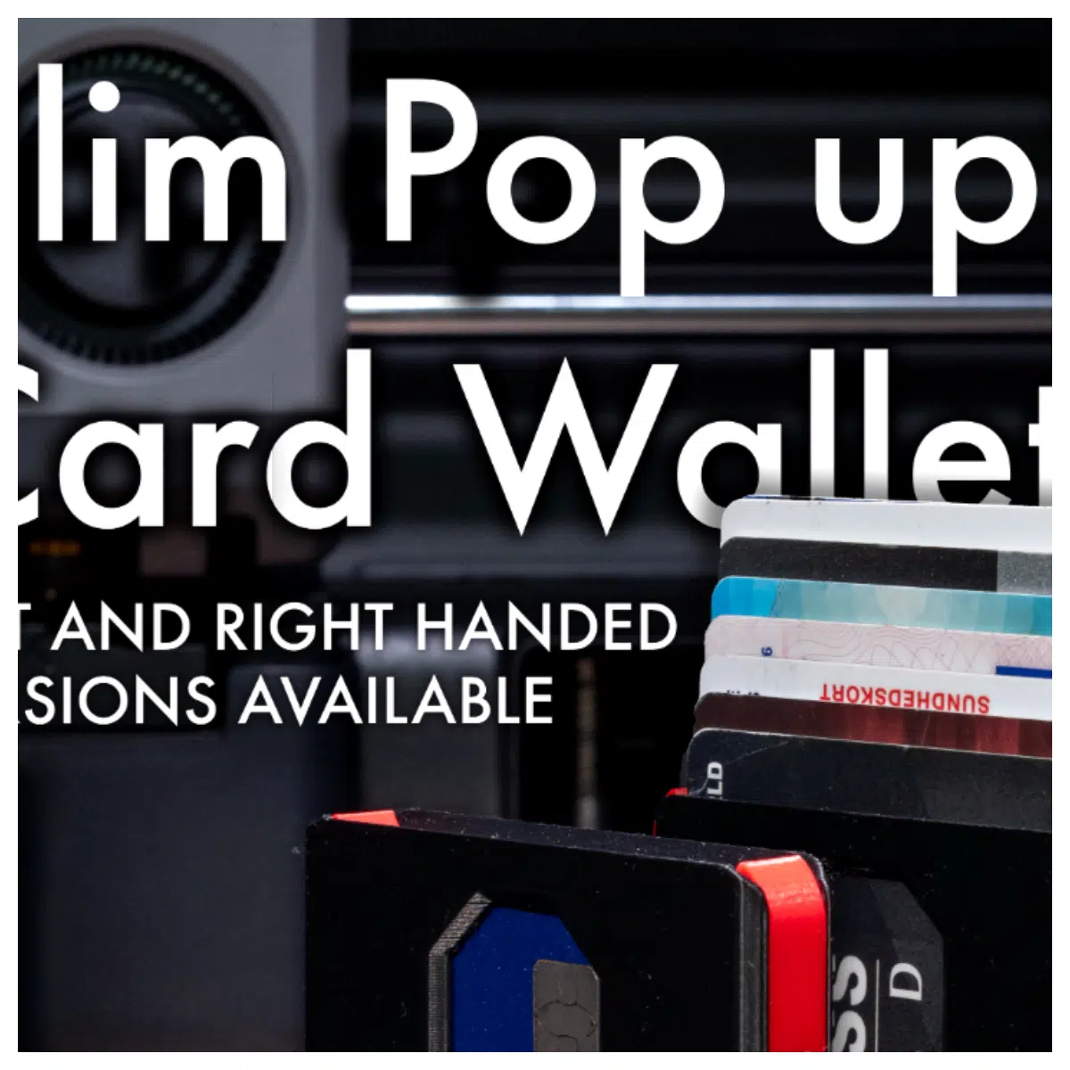 Slim Card Holder 67 or 8 Card Slots Portable Card Organizer Thin Card Case Card Protection Travel Essential