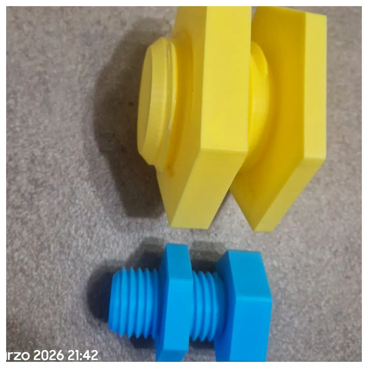 M60 Nut and Bolt Threaded Fasteners Mechanical Parts Accessories Tightening Fittings Industrial Use