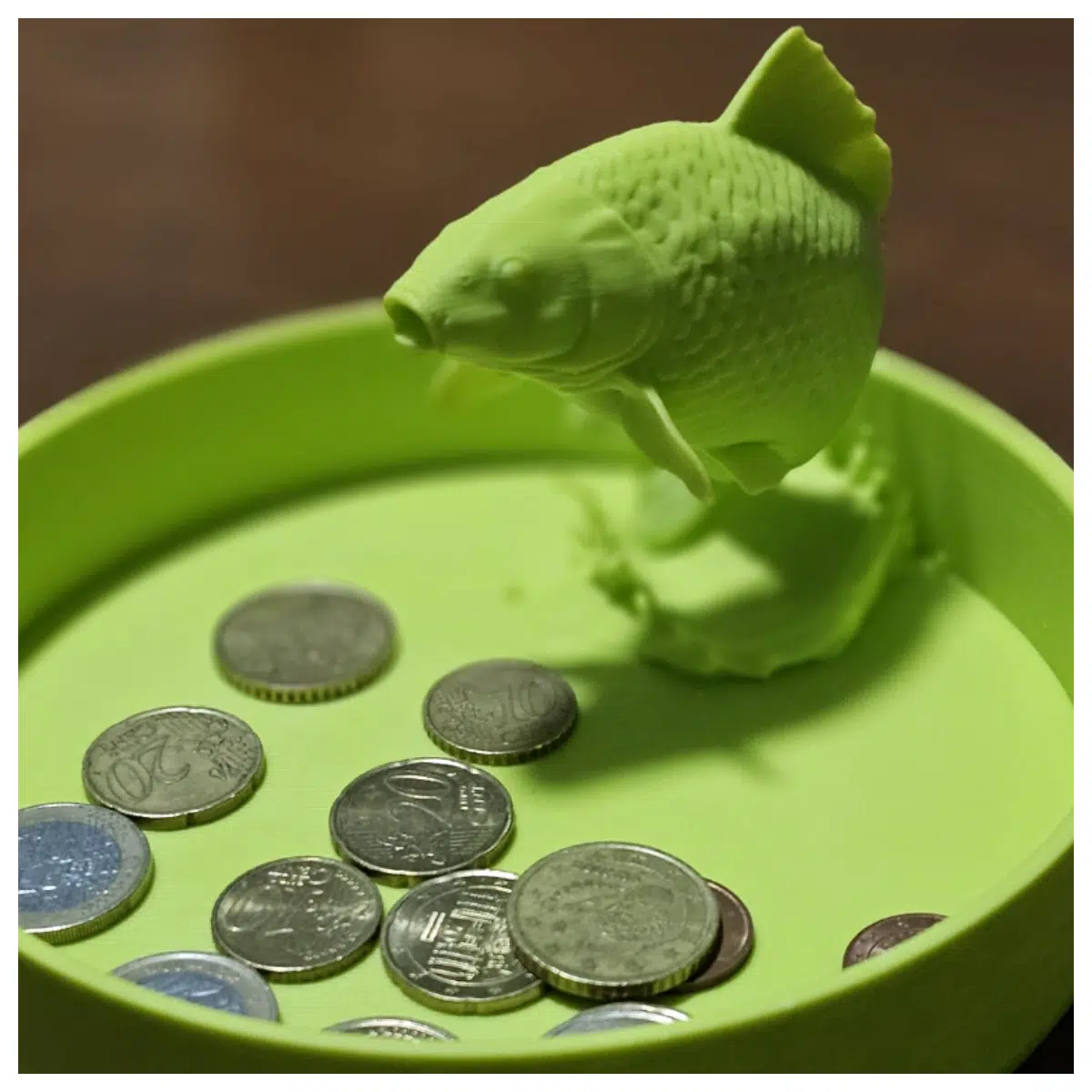 Carp Ornament Decoration Fish Tank Accessories Carp Display Dish Viewing Fish Supplies Creative Fish Decor