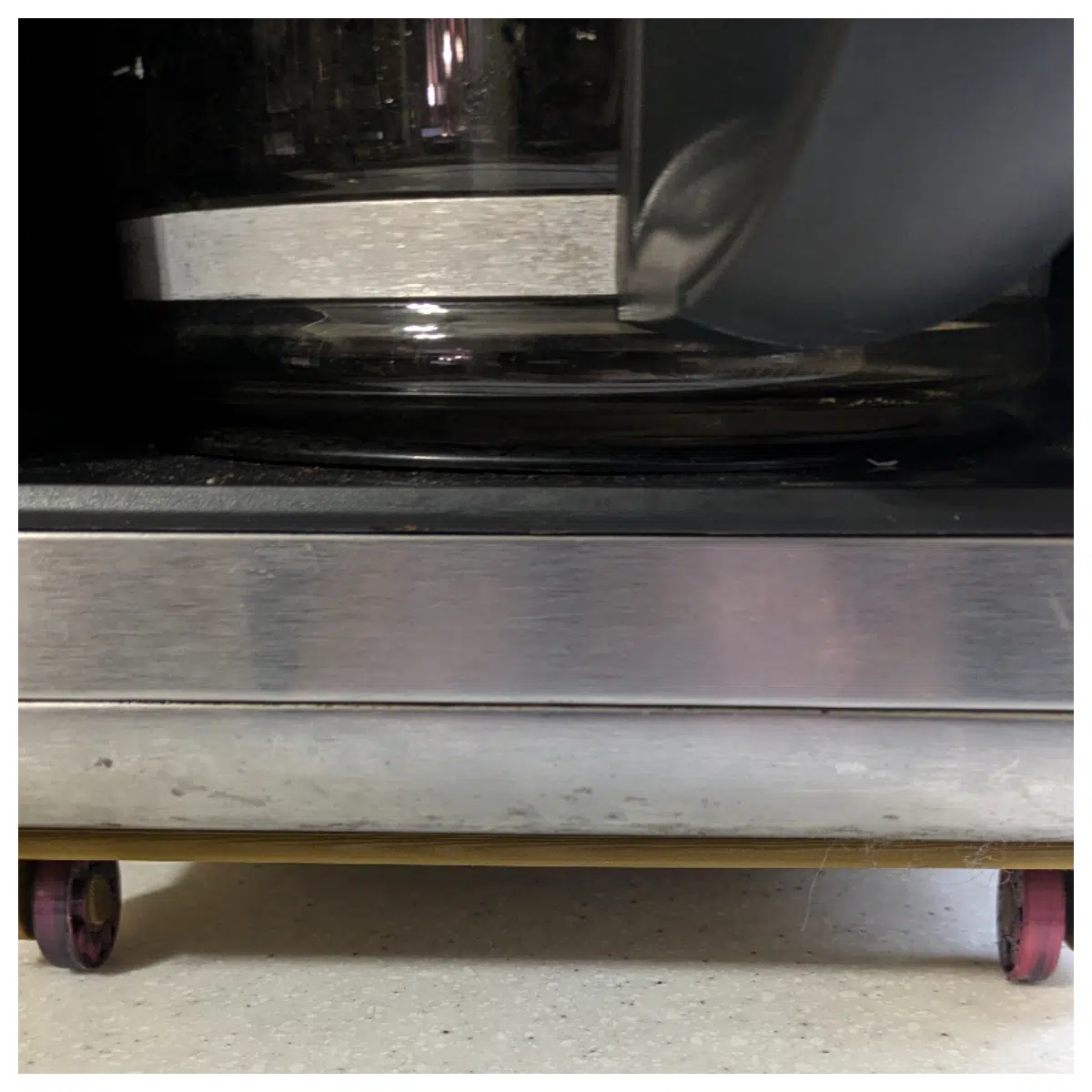 Electric Rolling Glides Kitchen Wheels Restaurant Furniture Moving Base Rolling Chassis Kitchen Wheel Accessories Mobile Furniture Parts