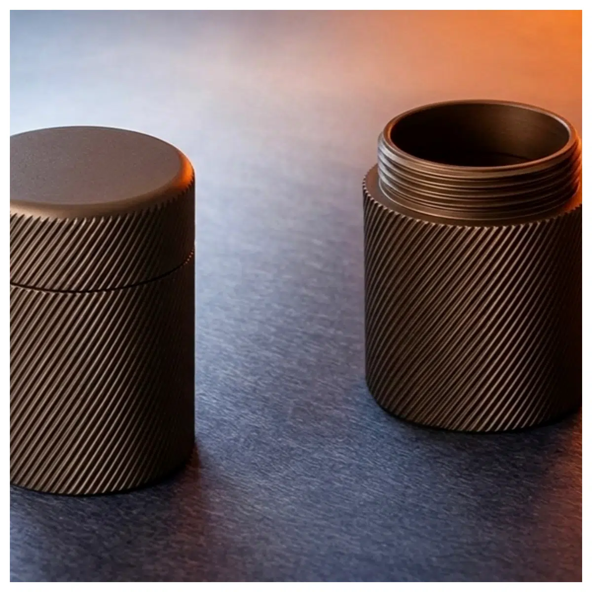 Threaded Lid Storage Canister Sealed Container Storage Box Kitchen Food Storage Canister Sealer