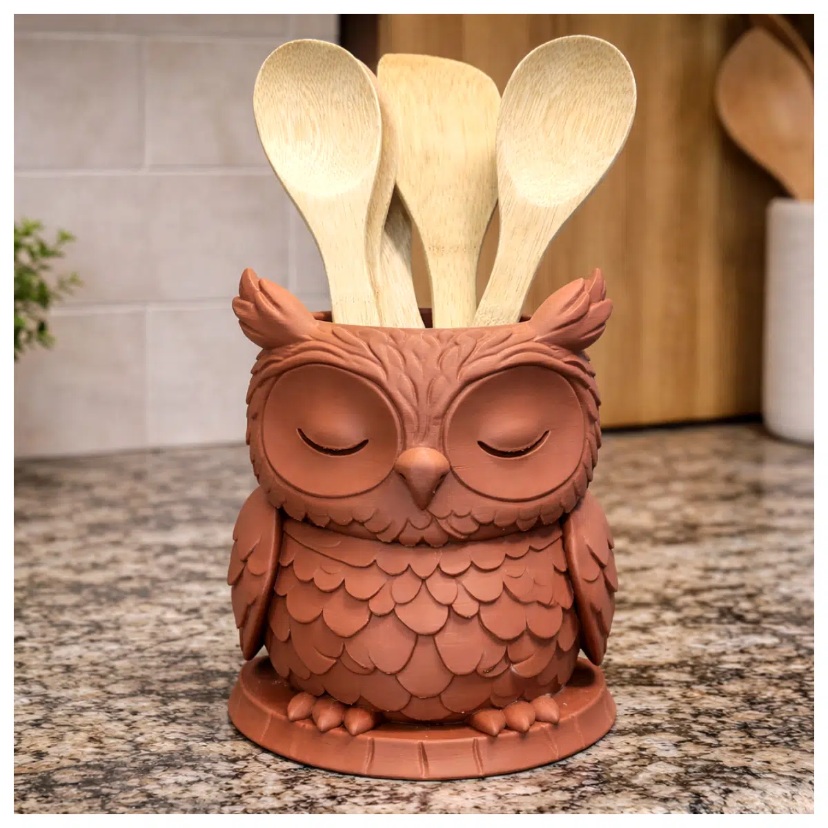 Owl Shelf Bird Decoration Kitchen Dining Storage Creative Home Decor Bird Nest Accessories Bird Toys