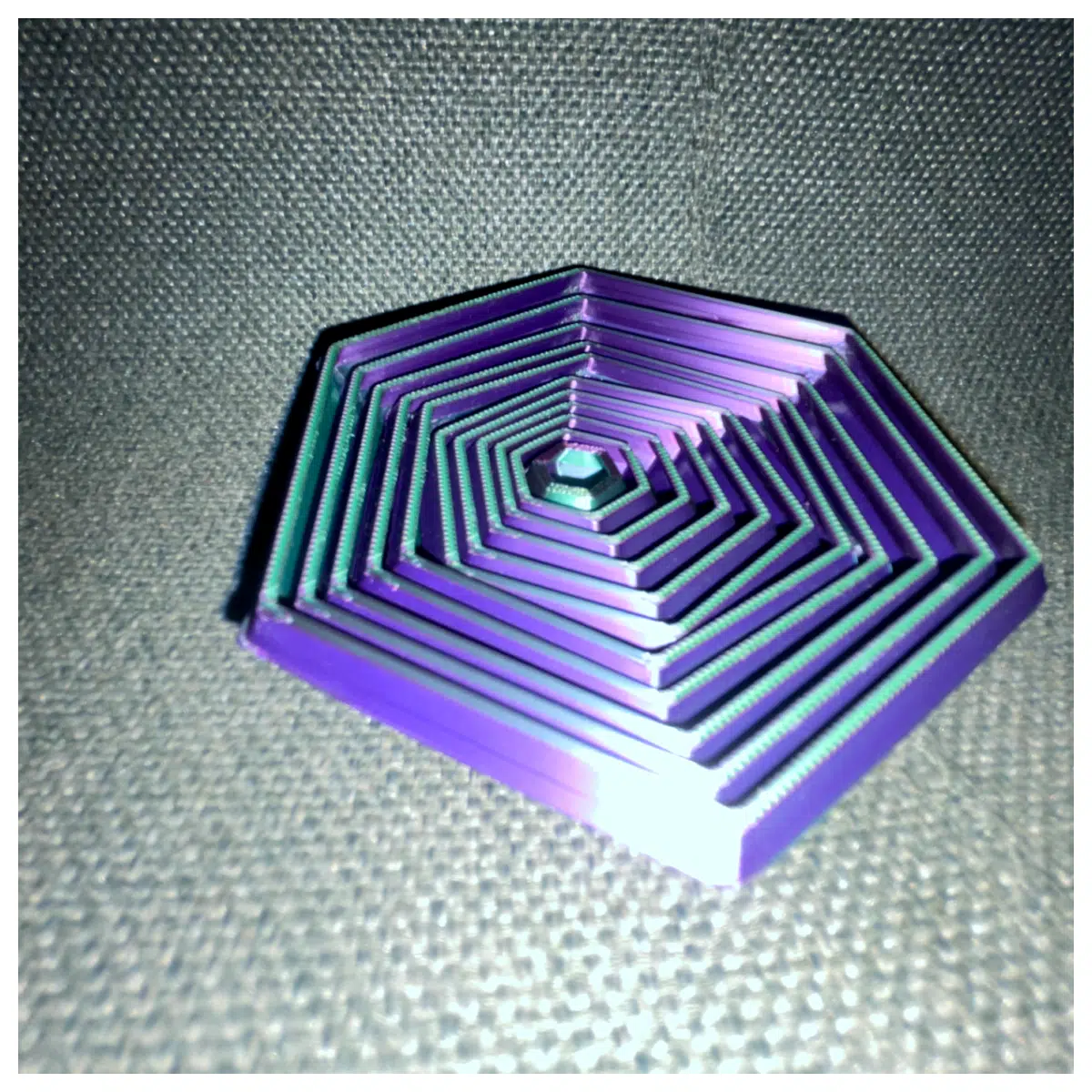 Hexagon Puzzle Toy Stress Relief Tool Kids Adults Shape Matching Game Brain Teaser Relaxing Fun