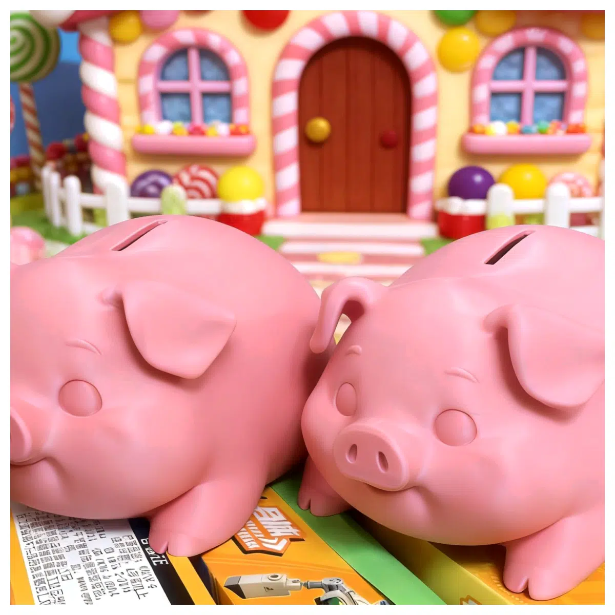Piggy Bank for Kids Cute Toddler Savings Jar Baby Cartoon Saving Box Piggy Money Box Babies Savings Toy