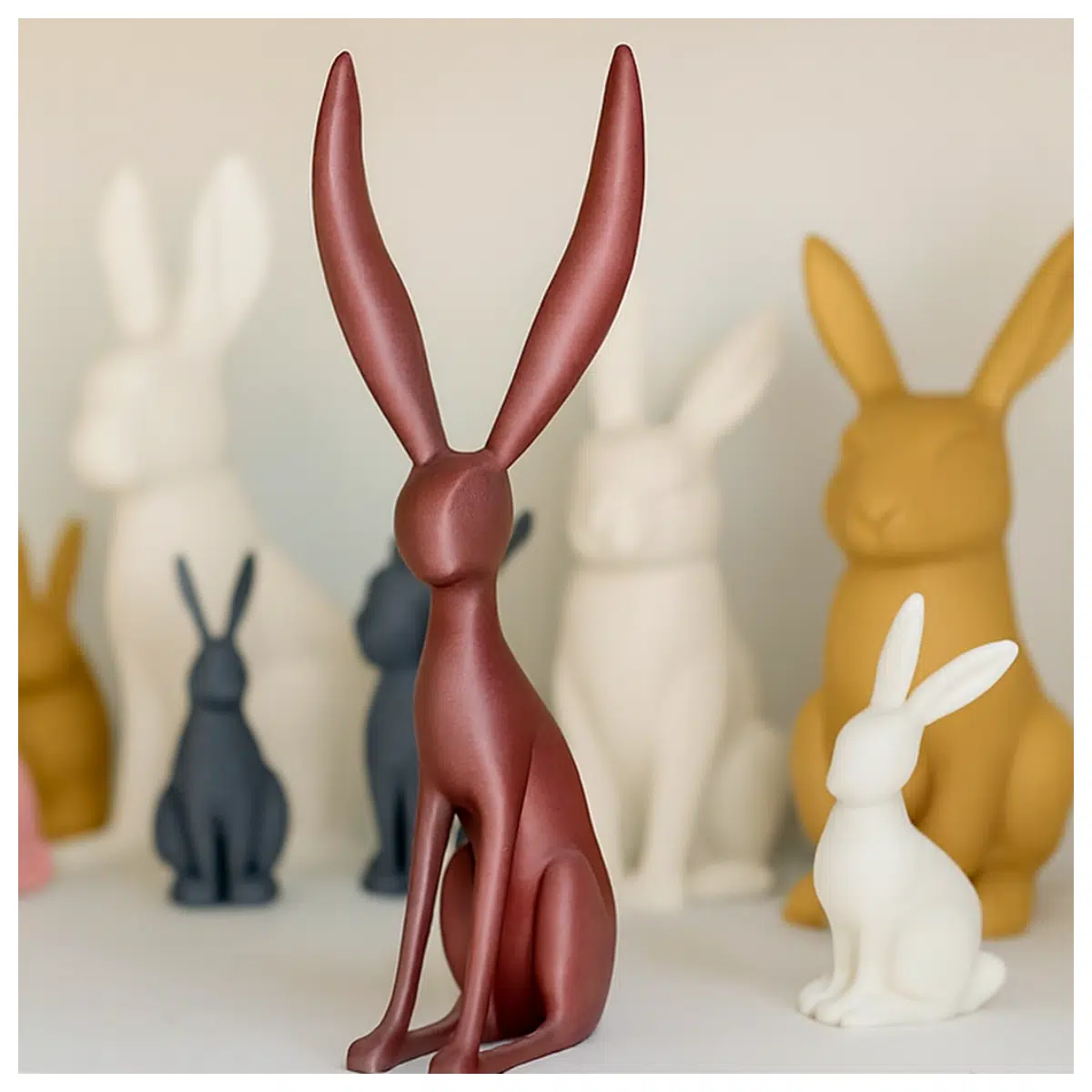 Long Ear Rabbit Sentinel Toy Rabbit Toy Pet Toy Outdoor Play Puzzle Toy Training Tool Bunny Play