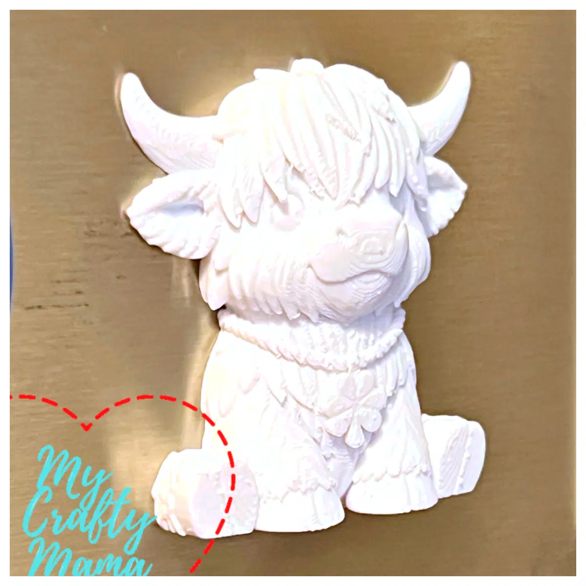 Highland Cattle St Patrick s Day Magnet Memorial Festival Decoration Animal Sculpture Gift Magnet Collection