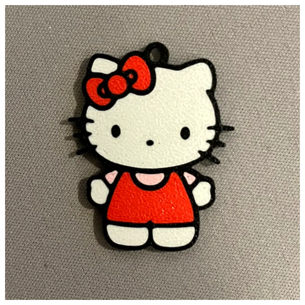 Cute Cat Keychain Kawaii Cartoon Charm Pet Decoration Cat Gift Memorial Accessory