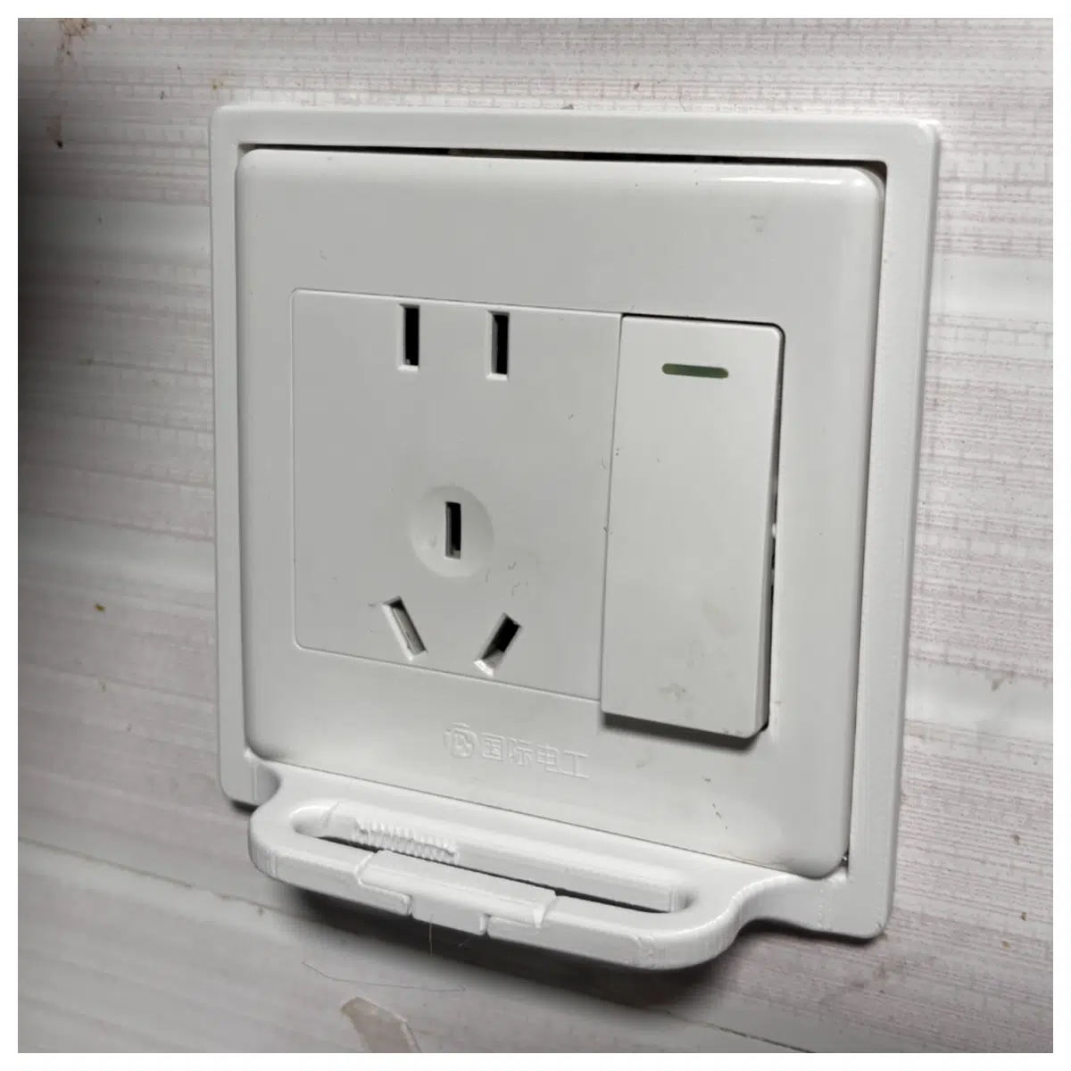 Wall Outlet Splitter Multiport Adapter Wall Mounting Hub Home Network Device Extension Socket Wall Connection