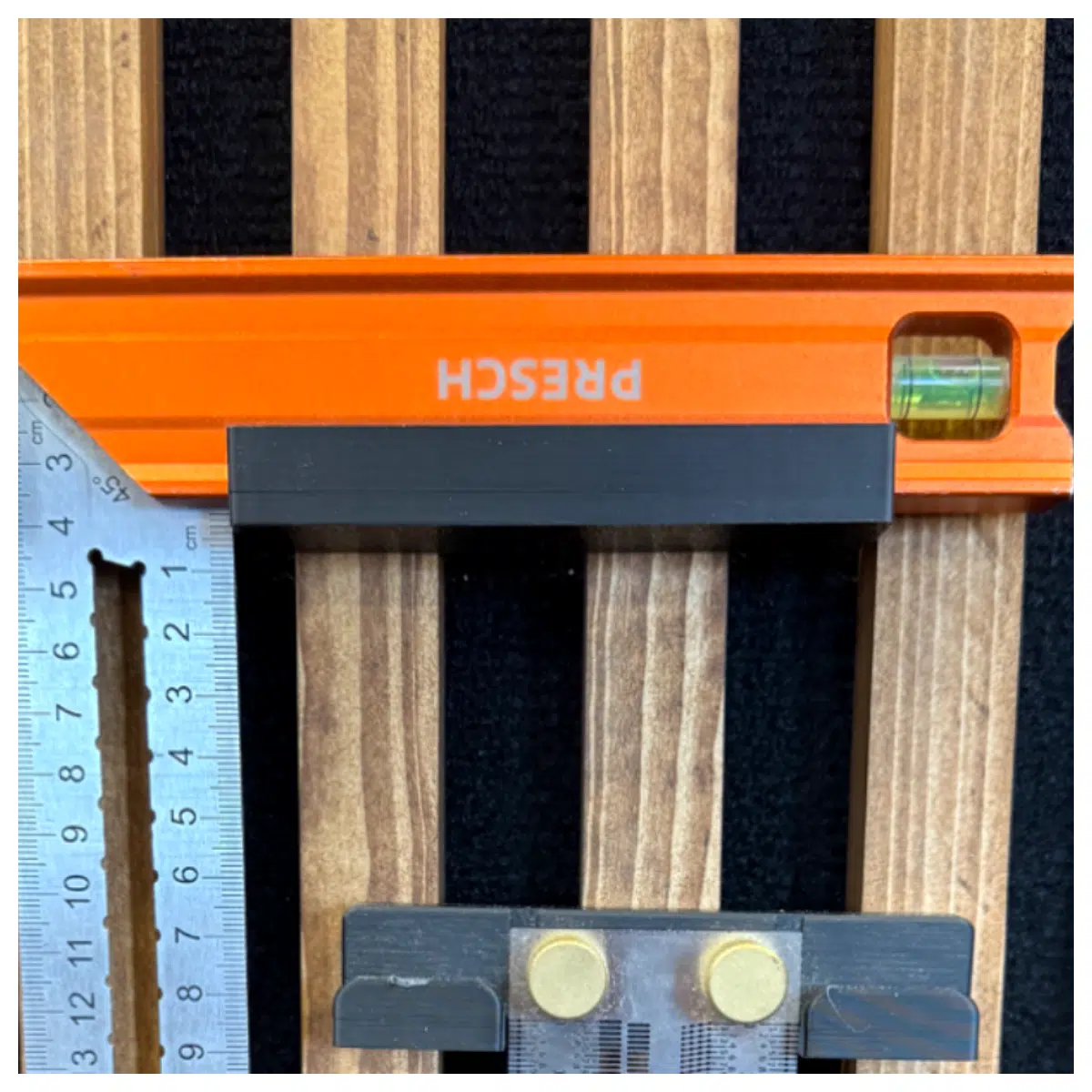 PRESCH 300mm Square Wall Mount Bracket TV Wall Fixer Hanging Display Stand Wall Decoration 300mm Wall Bracket