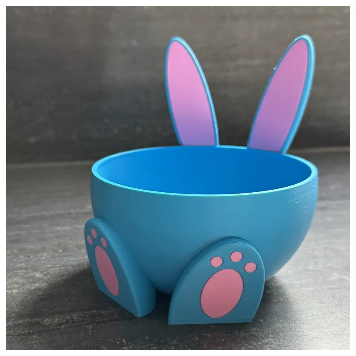 Easter Bunny Ceramic Bowl Festive Decoration Kids Dinnerware Easter Gift Egg Decorating Bowl Rabbit Shaped