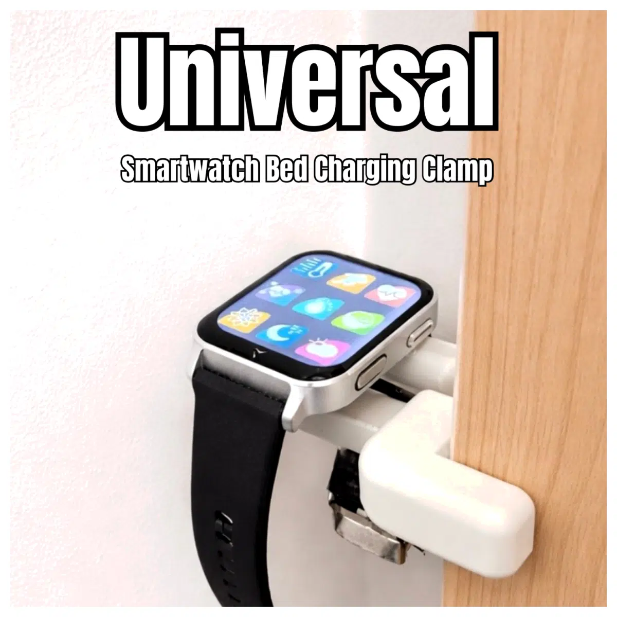 Smartwatch Bedside Charger Clip Fast Charging Sleep Charging Bedside Charger Watch Accessories