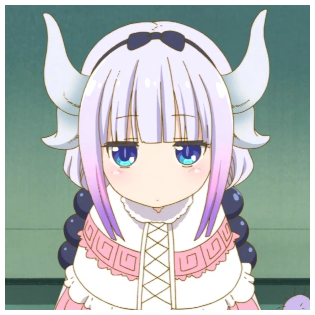 Kanna hair ball accessory cute character prop cosplay party decoration