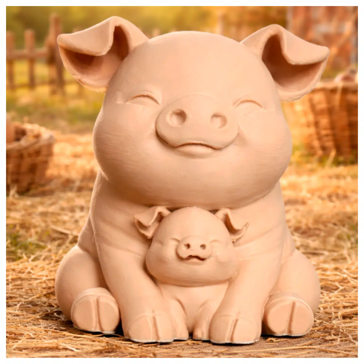Rosie Ben Pig Plush Collection Cozy Animal Figures Children s Birthday Gift Educational Toys Collectible