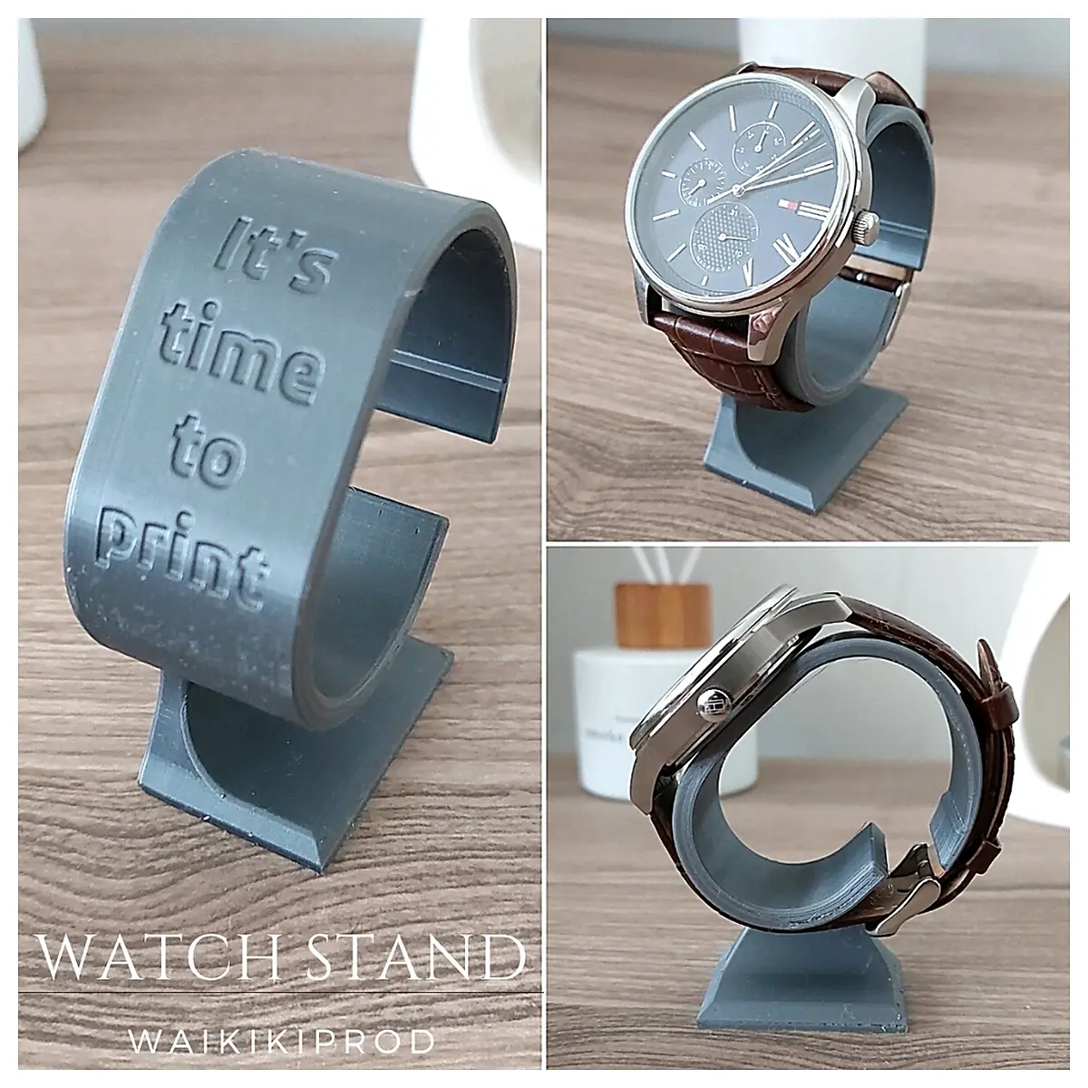 Watch Display Stand Watch Holder for Wristwatches Protective Box Smartwatch Accessories Desk Organizer Watch Case Storage