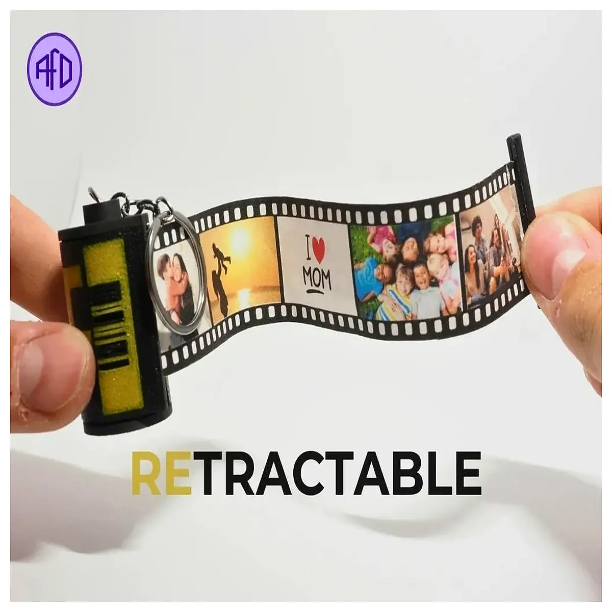 Film Roll Keychain Retro Camera Accessory Classic Film Gift Photography Keepsake Film Decoration Camera Present