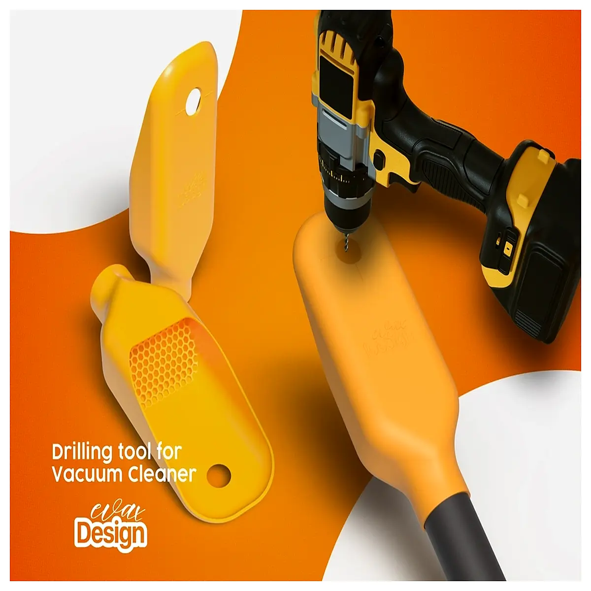 drill extractor vacuum attachment for woodwork drywall concrete debris collection system