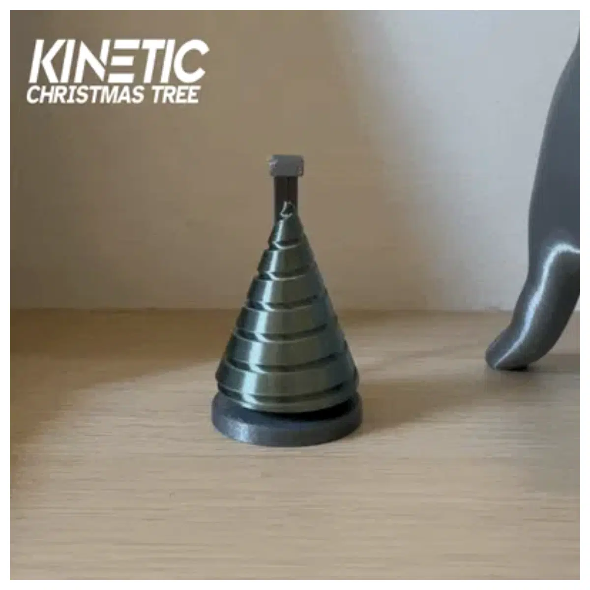 mini desktop christmas tree with floating water ball animated spinning holiday decoration office desk toy festive xmas ornament for workspace