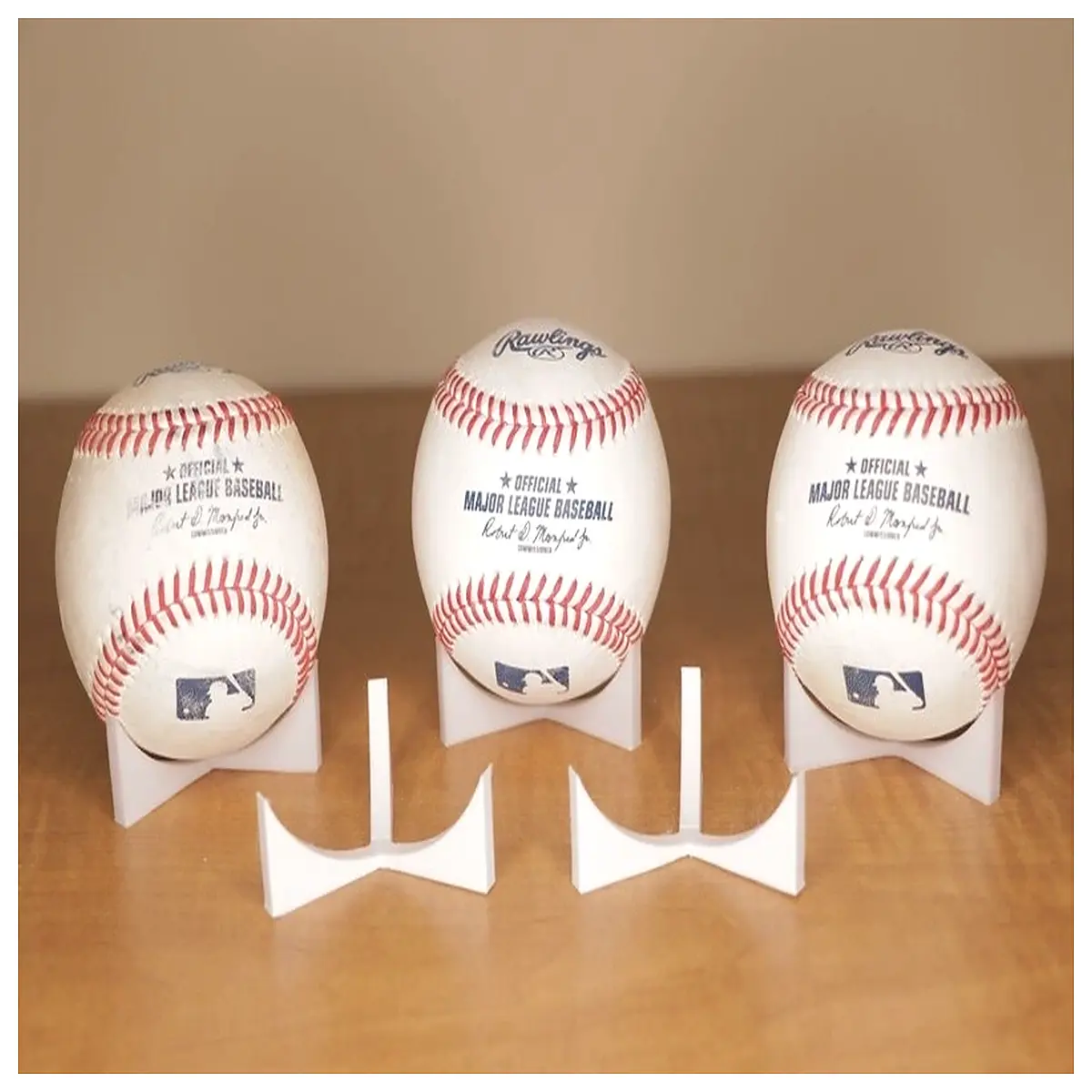 Baseball Desktop Stand Sports Memorabilia Display Holder Base Stand Desk Decoration Baseball Gift Accessory