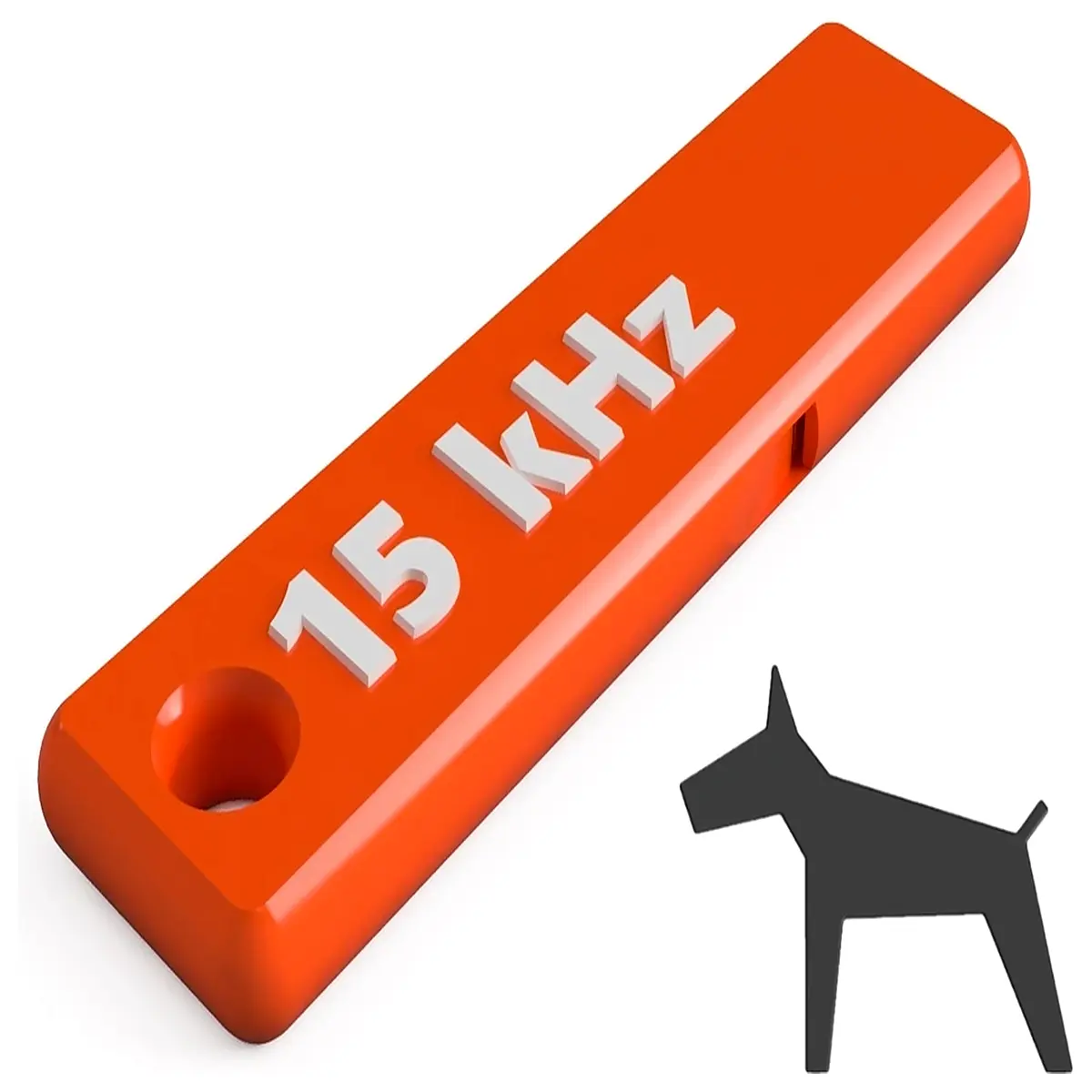 15kHz Dog Whistle Anti Wolf Whistle Security Alarm Alert Emergency Electronic Whistle Outdoor Safety Personal Defense