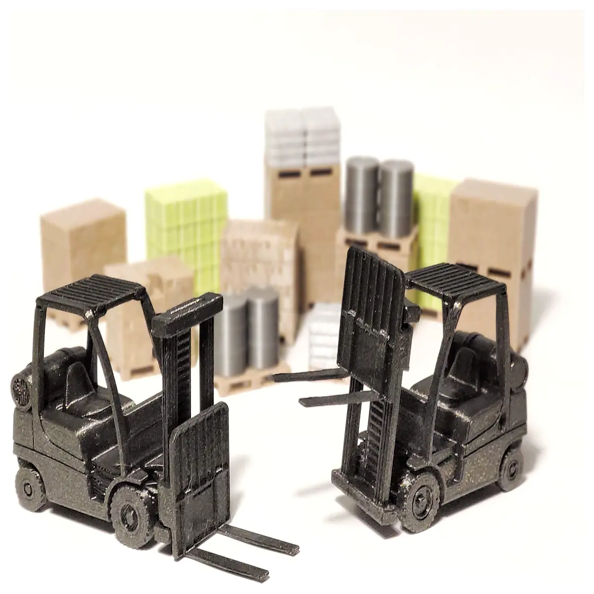 forklift monolithic chassis design duty integrated frame solid construction forklift