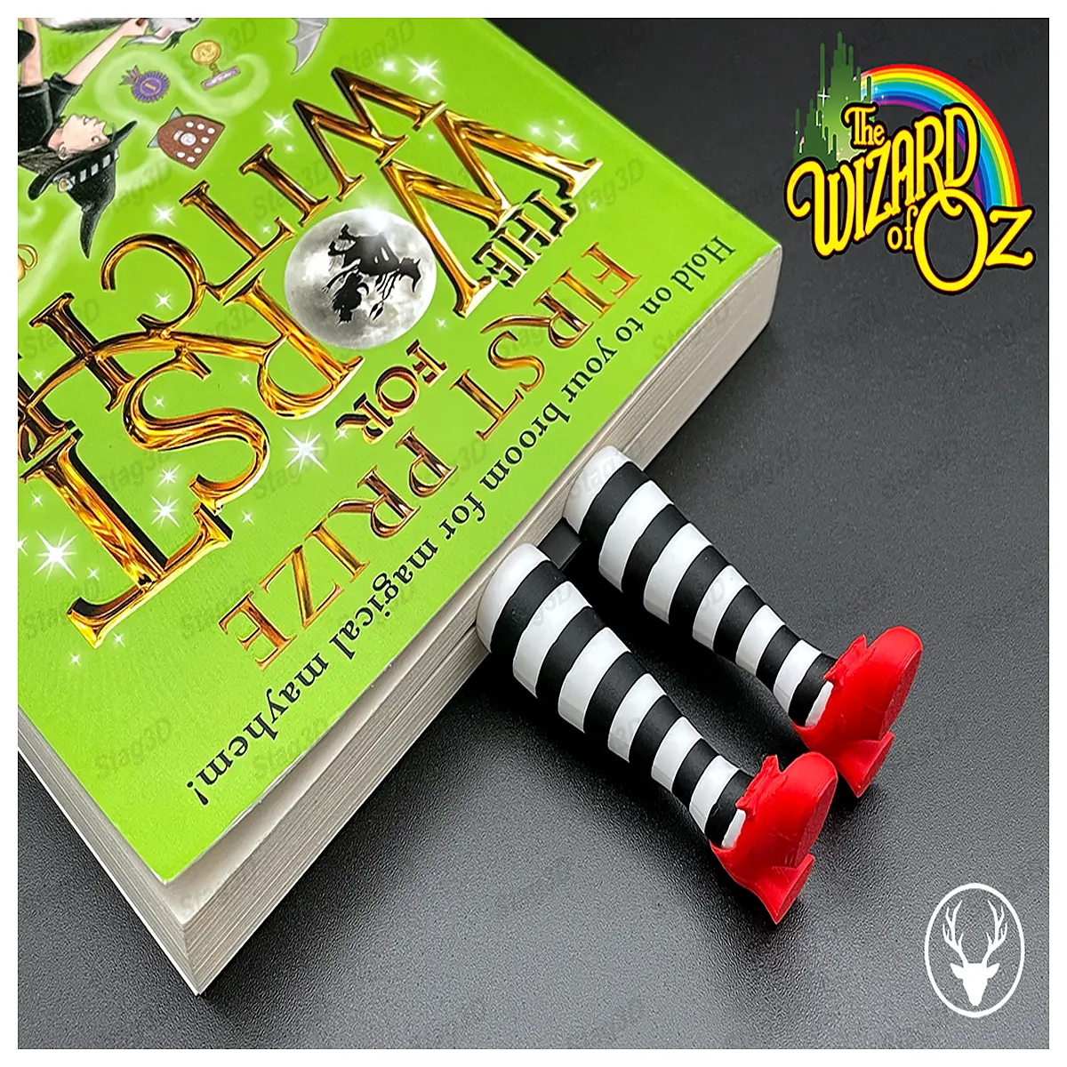 gothic bookmark for dark academia readers aesthetic magical fantasy novel marker