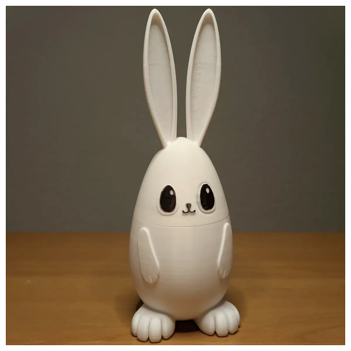 cute bunny secret keeper egg storage box small trinket organizer for desk jewelry safe