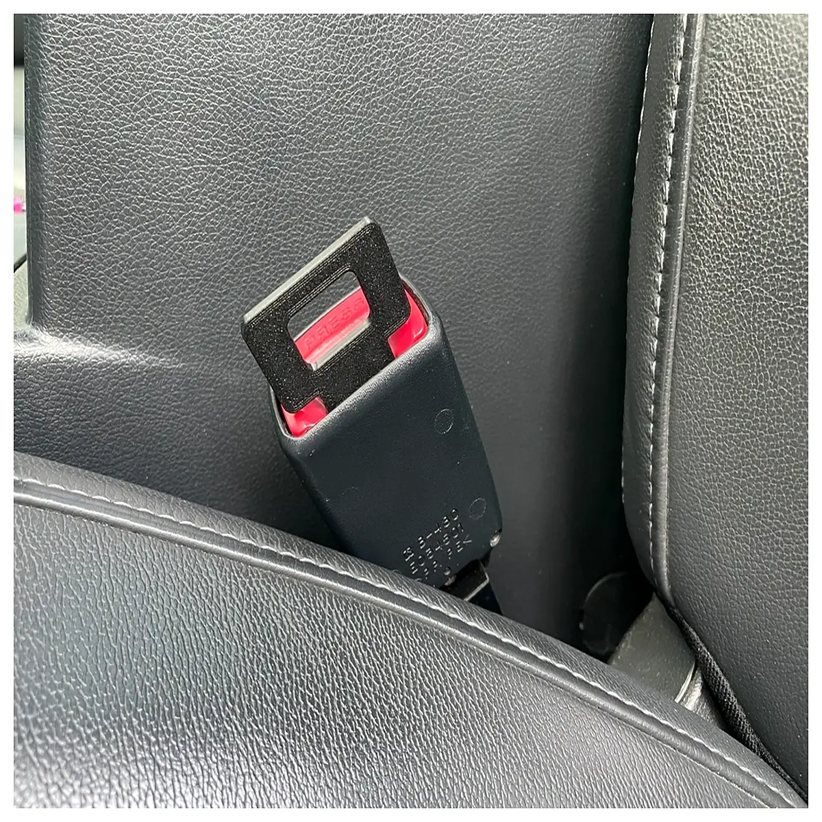 seat belt buckle filler insert stopper clip for pregnant women safety belt adjuster pad