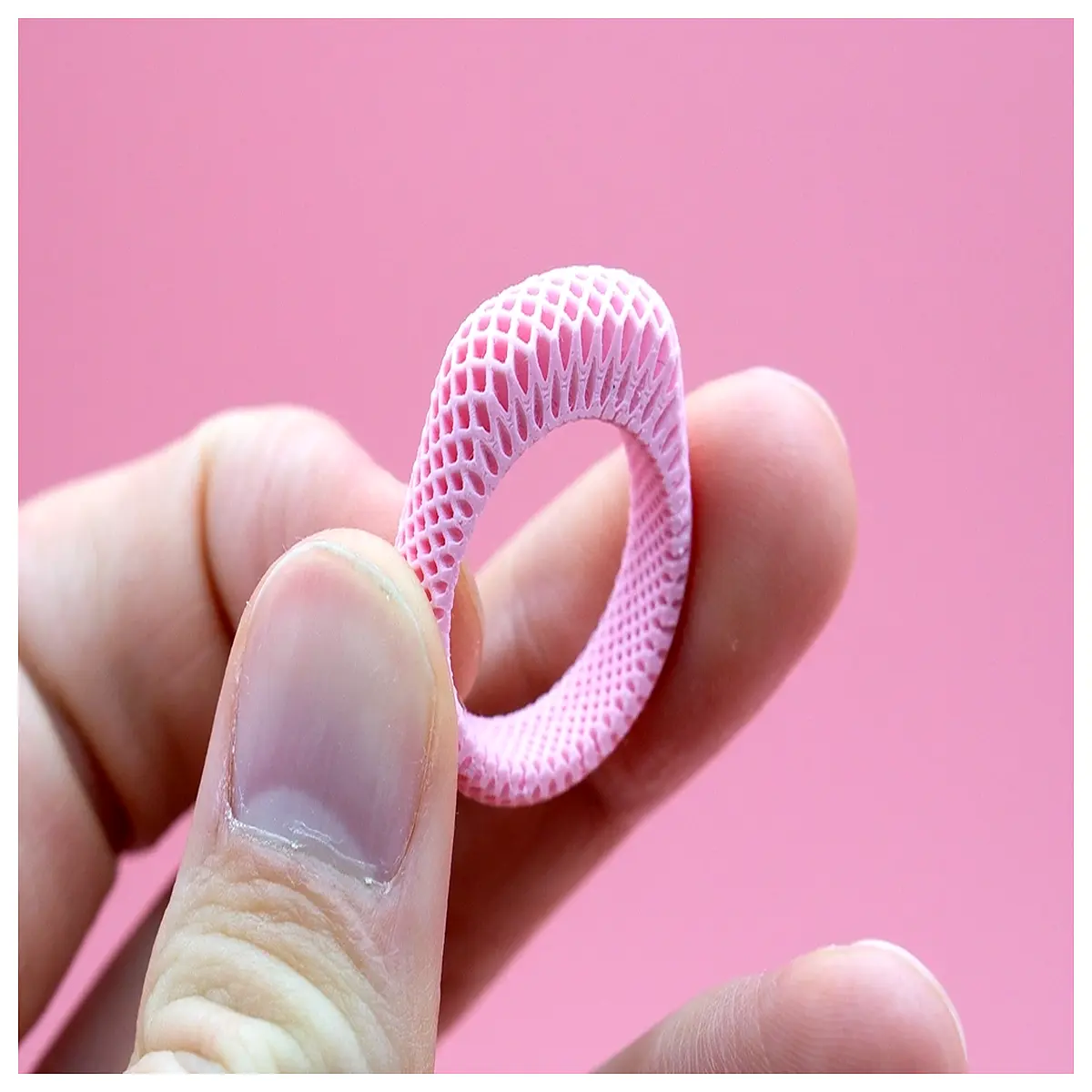 Collins Ring Pork3D 3D Printed Part Architectural Model Sci Fi Scene Model Components Building Model Accessories