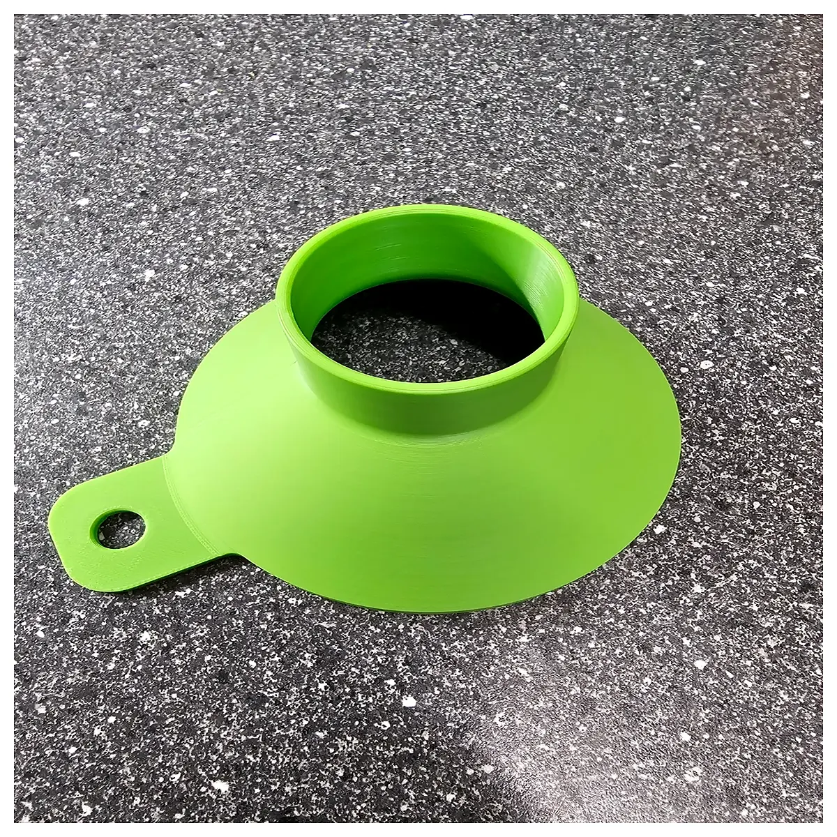 kitchen funnel stainless steel large mouth wide pour spout for oil wine cooking