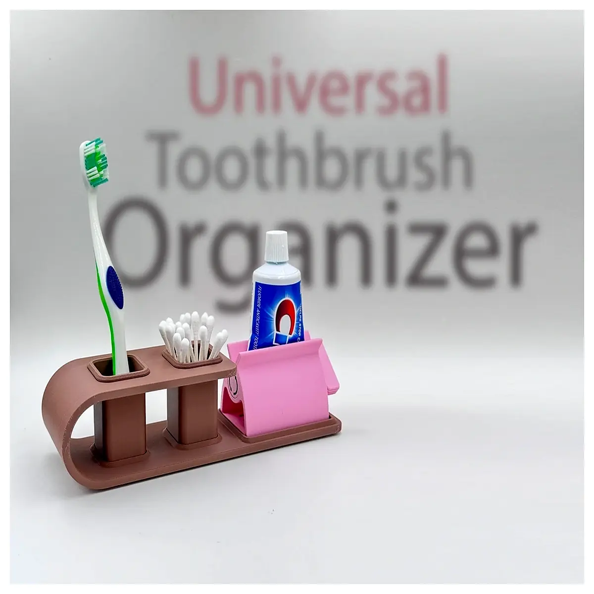Toothbrush Organizer Holder Brush Cleaner Storage Case Toothbrush Rack Multi Function Home Cleaning Accessories