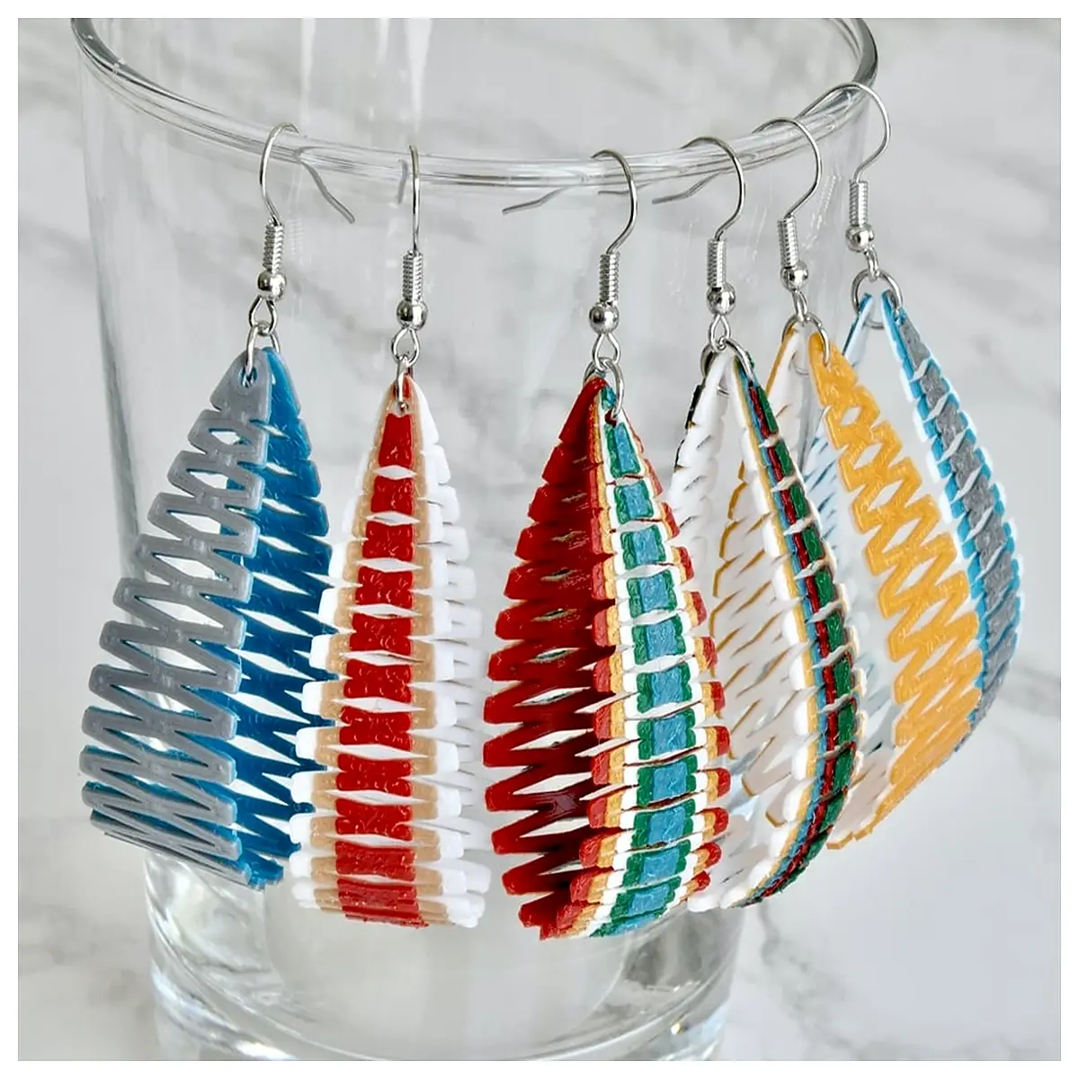 Pivot Hoop Earrings Women s Active Running Fitness Accessories Pivot Hoop Earrings Floating Earrings Sport Jewelry Pivot Joint Earring