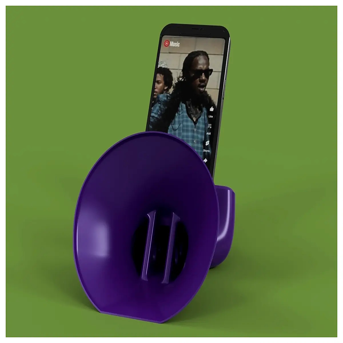 Smartphone Amplifier 5dB Boost Volume Audio Enhancer Phone Loudspeaker Accessory Sound Booster