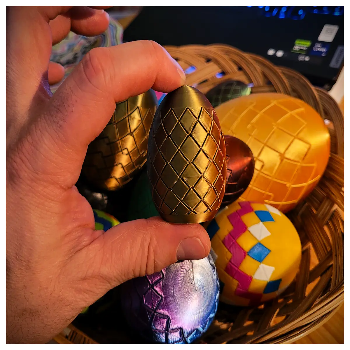 mini fragile easter egg surprise toy for kids gift
