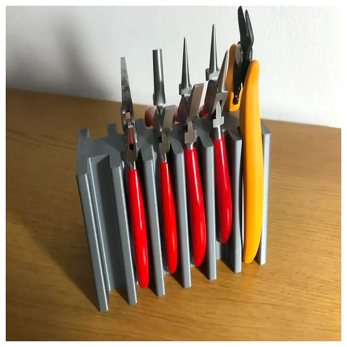 wall mounted pliers holder rack magnetic tool organizer storage for workshop garage