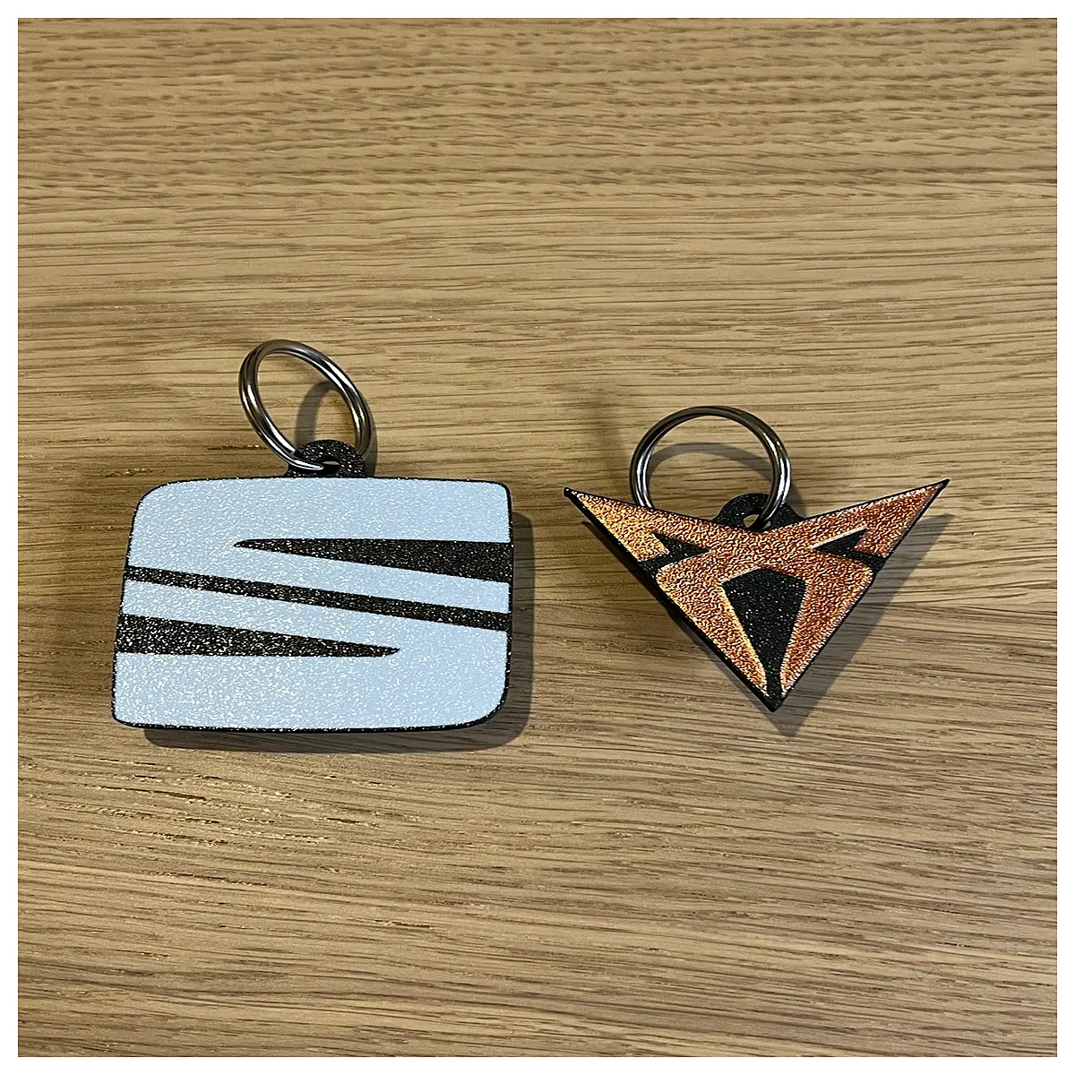 Cupra Car Seat Keychain Ornament Accessory Car Parts Model Accessories Auto Novelties Small Items