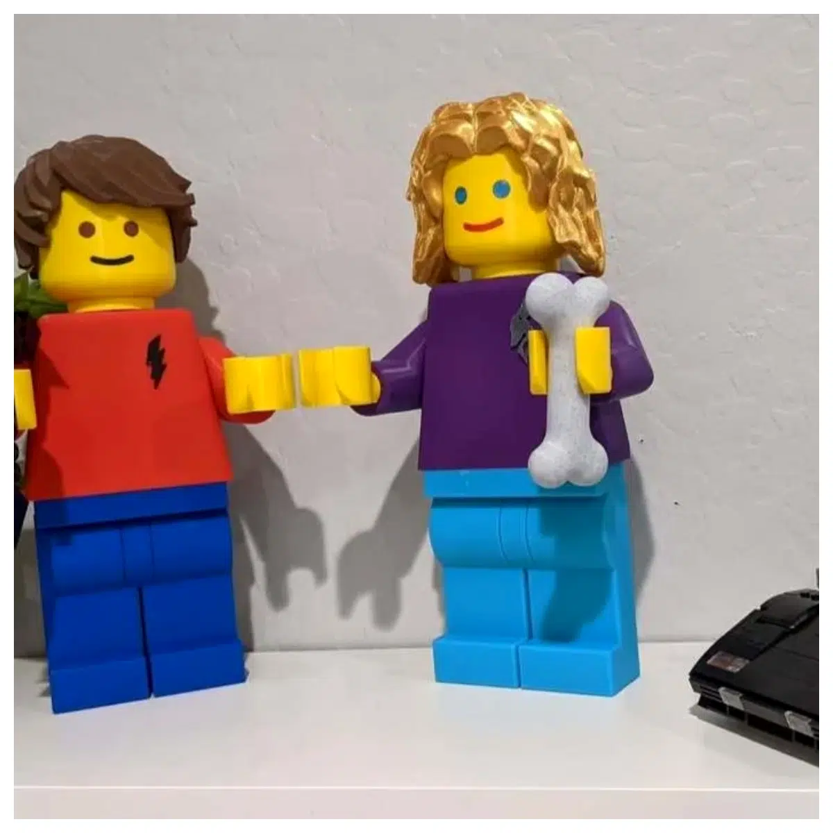 Miniature People Wigs for Building Blocks Figures Role Play Accessories Mini Person Hairpiece Block Toys Parts