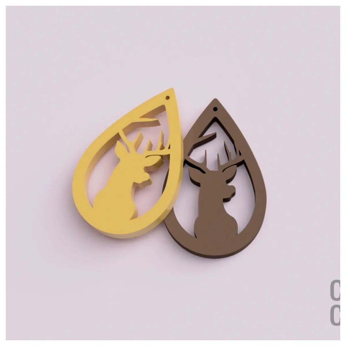 Christmas Deer Earrings Women s Style Deer Decoration Earrings Festive Accessories Christmas Gift Christmas Earrings